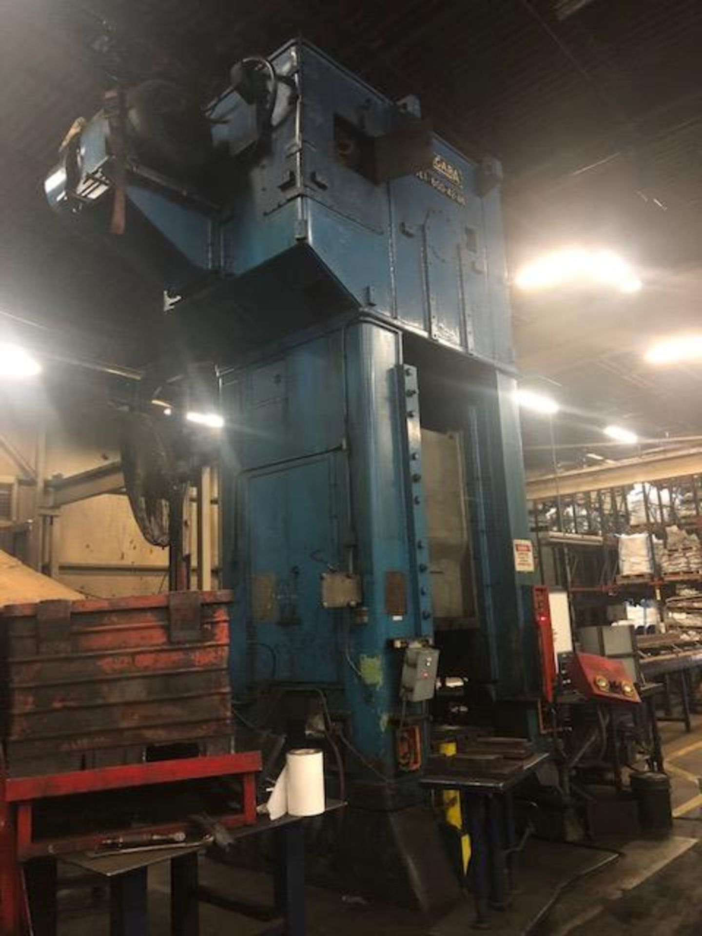 Niagara 600 Ton Press - Located Off Site in NJ - Image 5 of 16