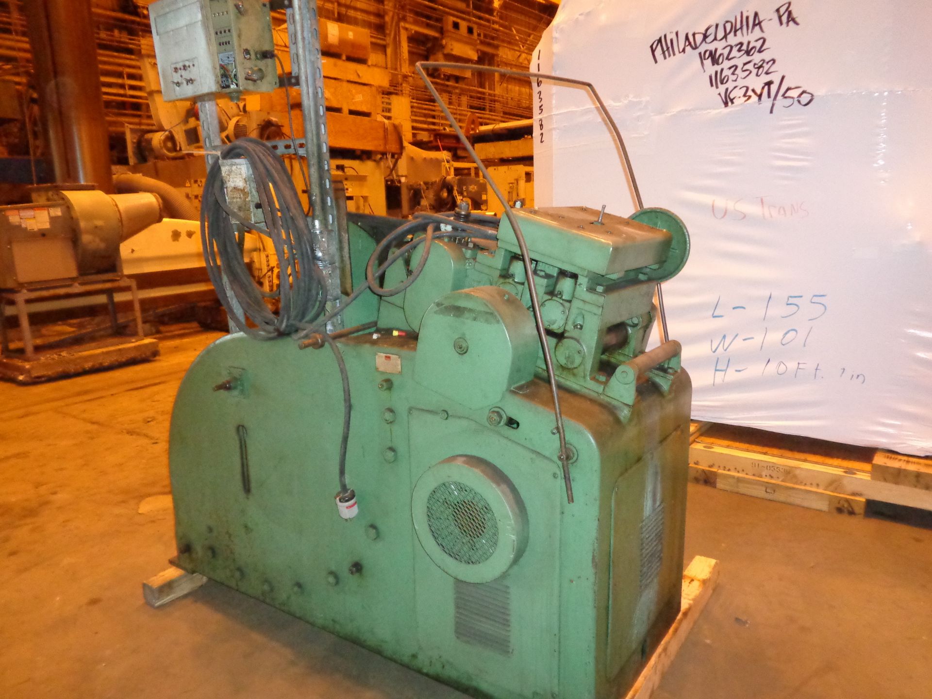 Littell Continuous Steel Coil Straightening Machine - Image 4 of 7
