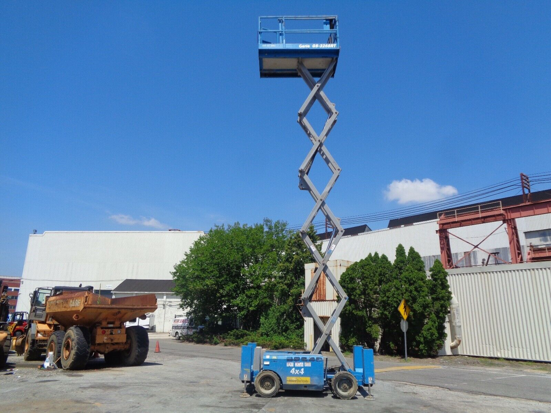 2011 Genie GS3268 Rough Terrain 32ft Scissor Lift - Image 10 of 11