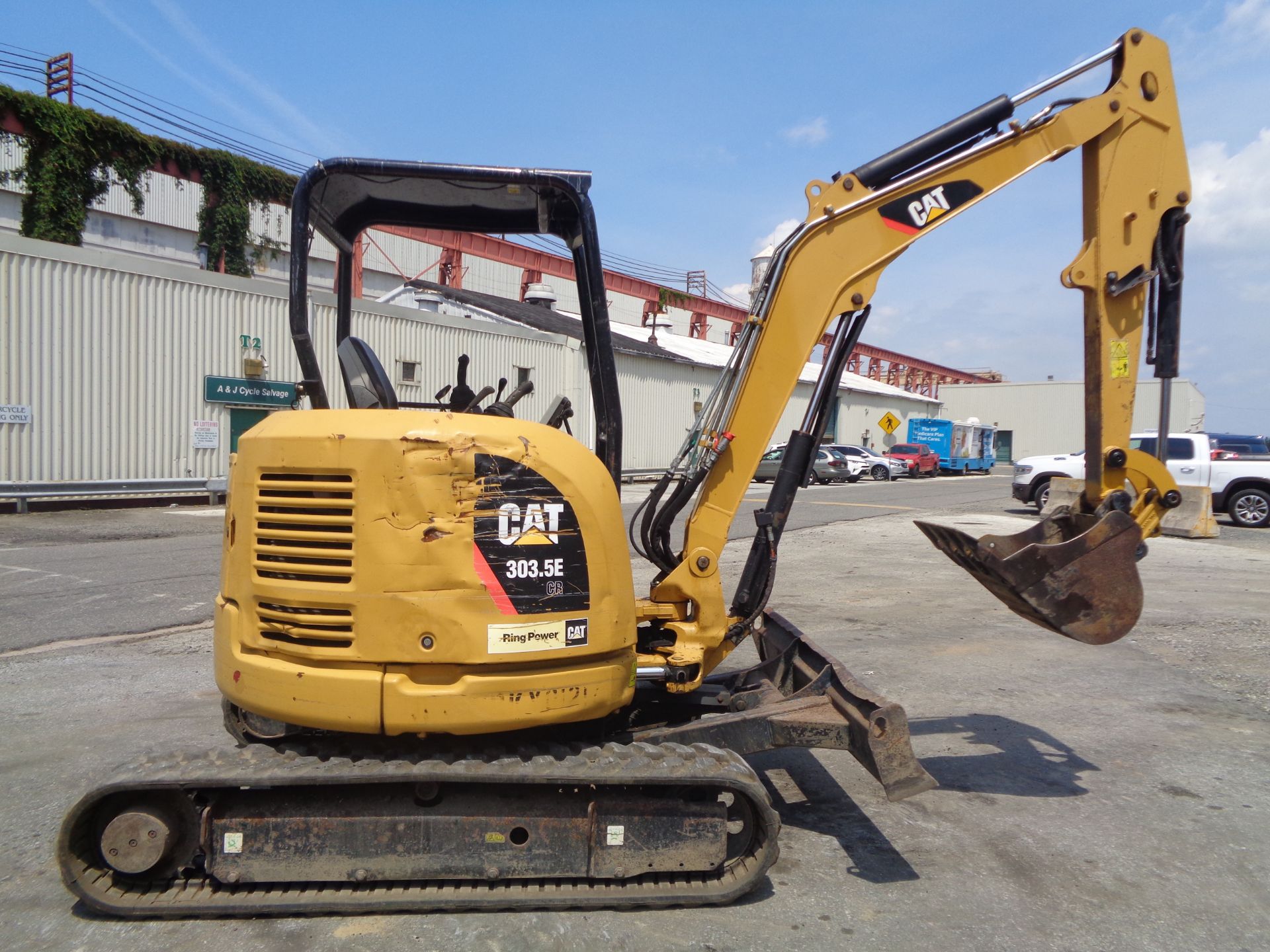 2013 Caterpillar 303.5E Mini Excavator - Image 8 of 12