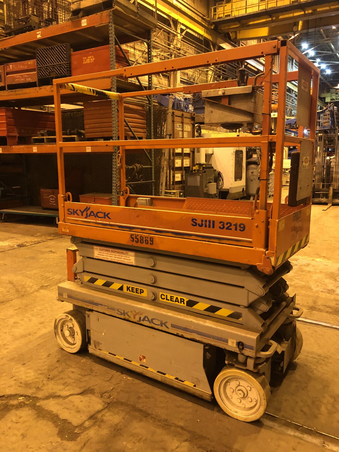 Sky Jack SJ111-3219 Scissor Lift - Image 8 of 11