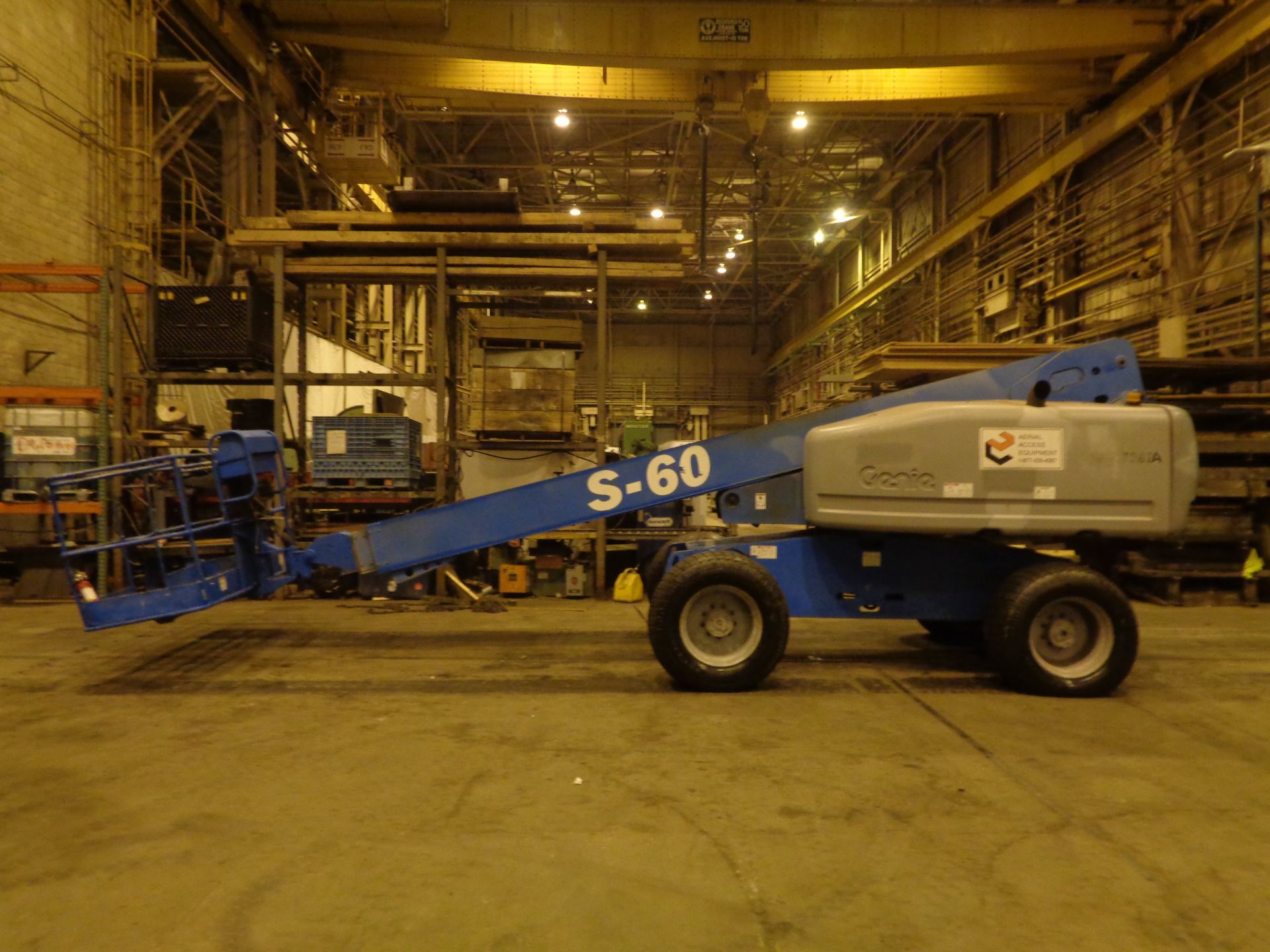 2008 Genie S60 Boom Lift 4x4 - 60FT Height - Image 9 of 19