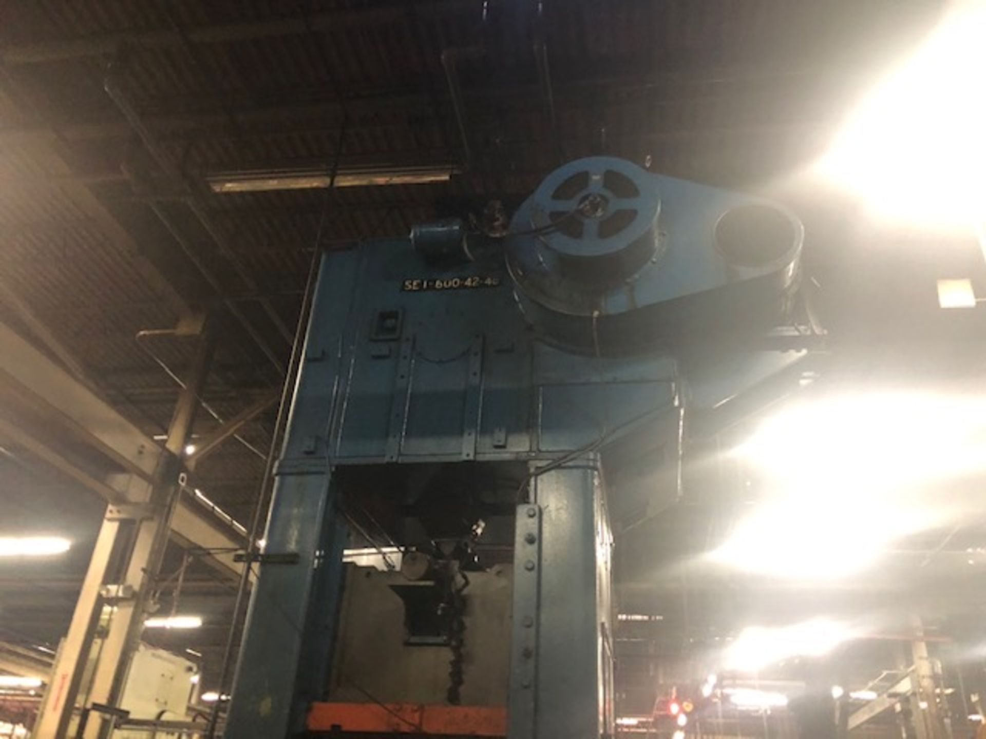 Niagara 600 Ton Press - Located Off Site in NJ - Image 7 of 16