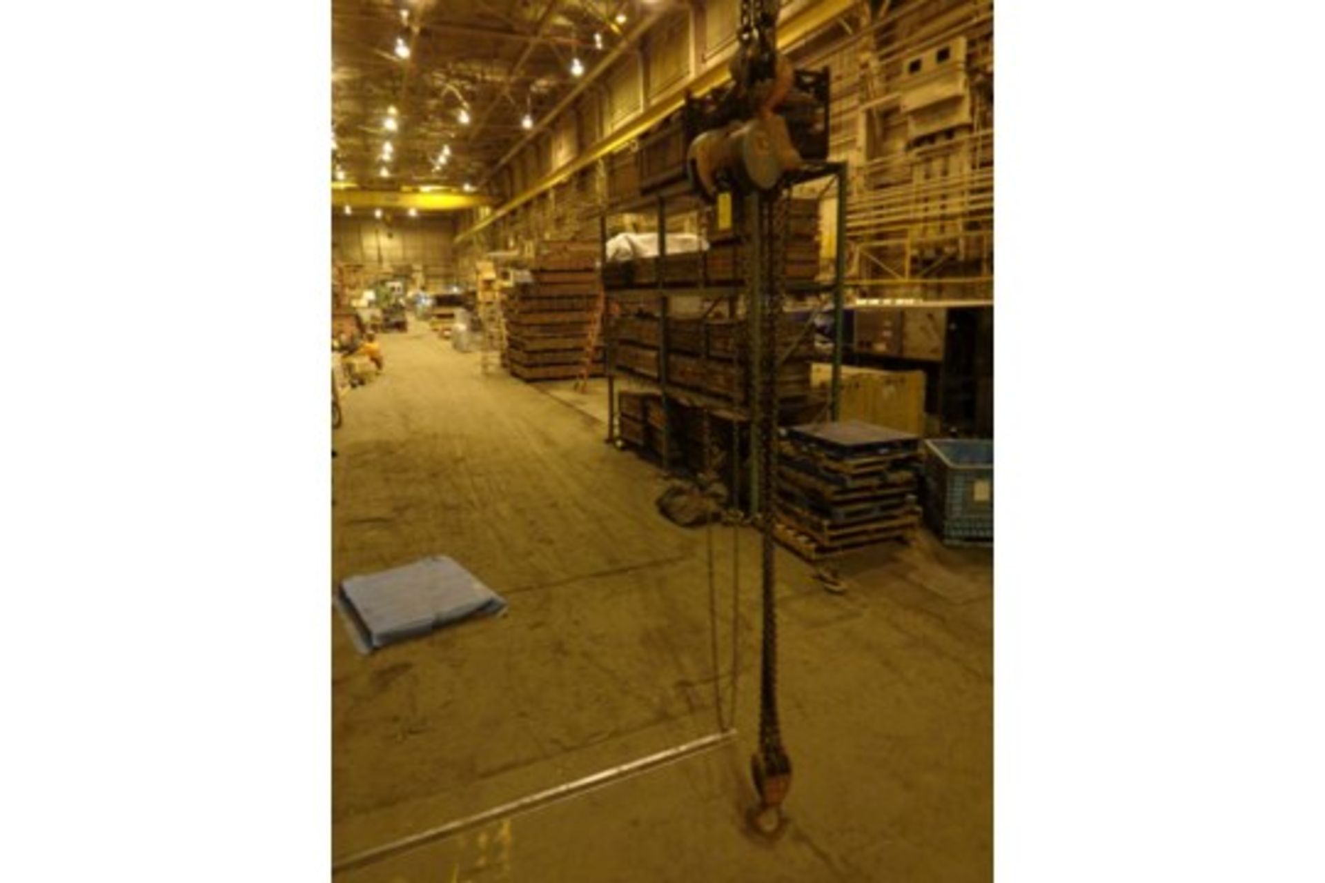 10 Ton CM Chain Hoist (#451) - Image 8 of 13