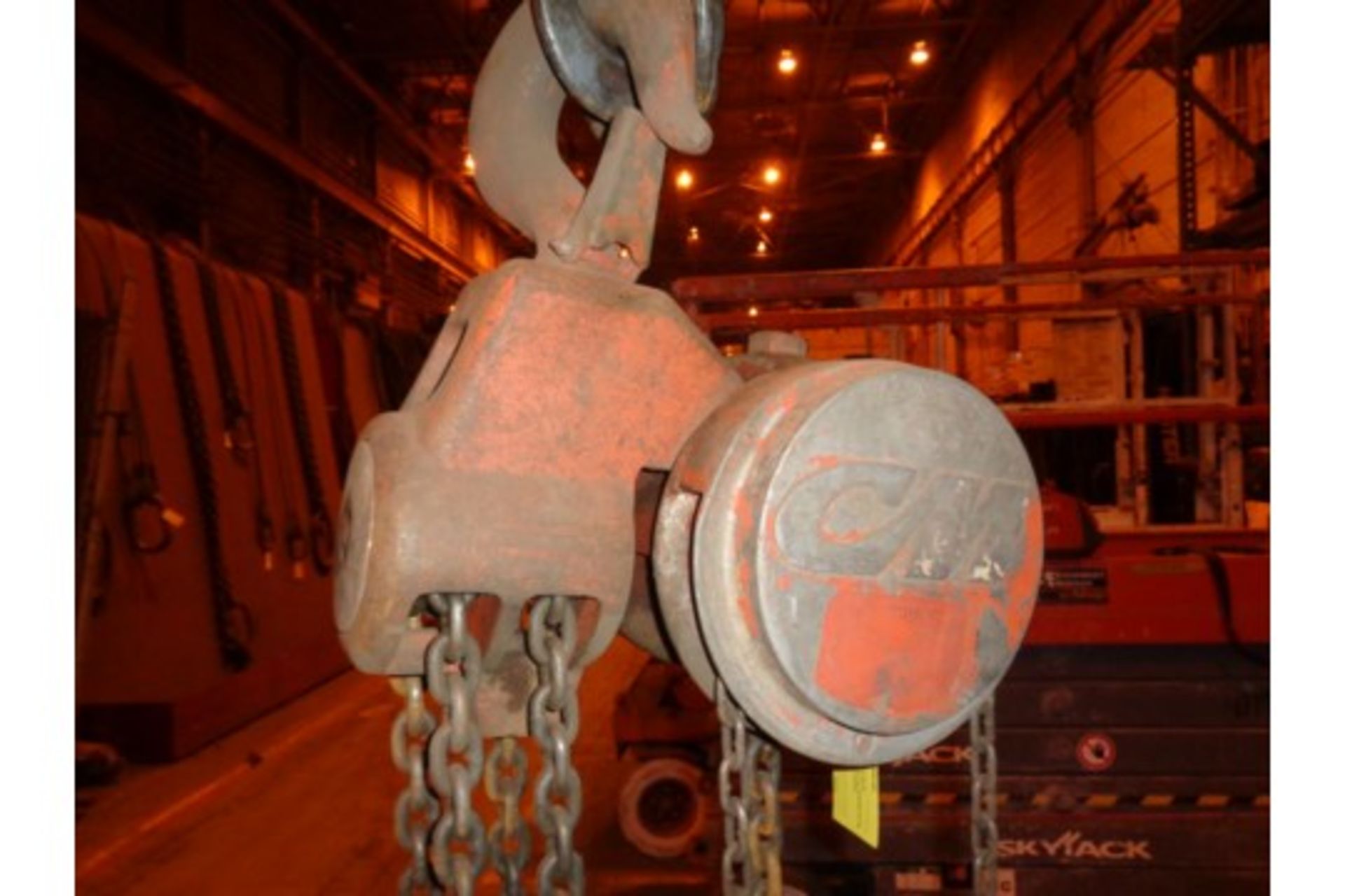 10 Ton CM Chain Hoist (#451) - Image 13 of 13