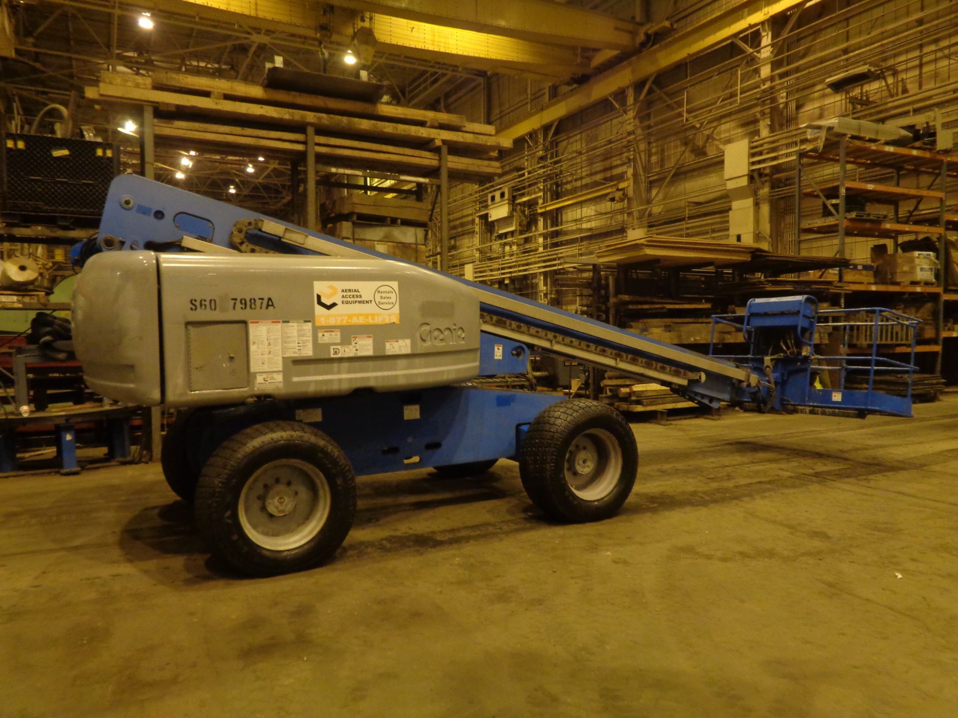 2008 Genie S60 Boom Lift 4x4 - 60FT Height - Image 2 of 19