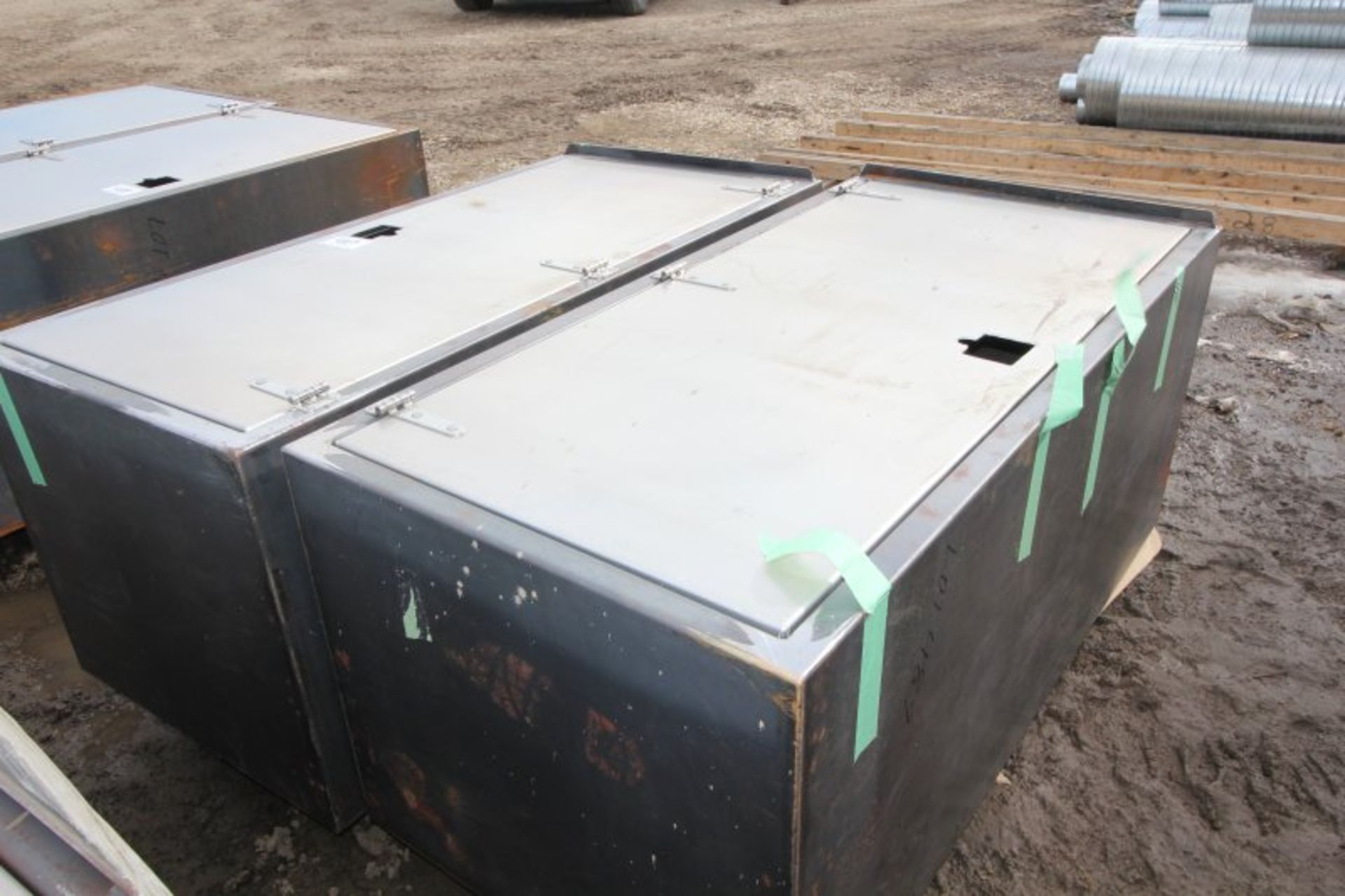 COMPLETE SET OF 4 TOOL BOXES 30W X 26D X 60H, 24W X 18D X 18H - Image 2 of 3