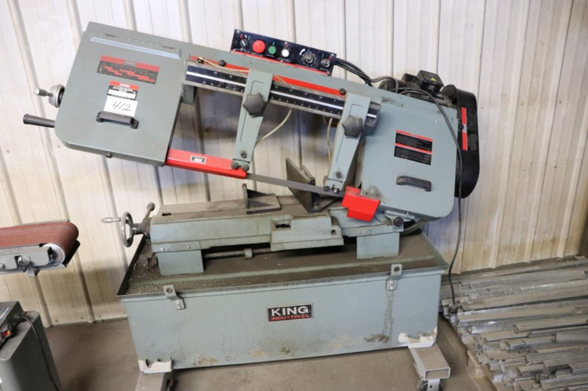 KING 10 X 18IN MODEL KC-227-Z BANDSAW, 220V S.PH