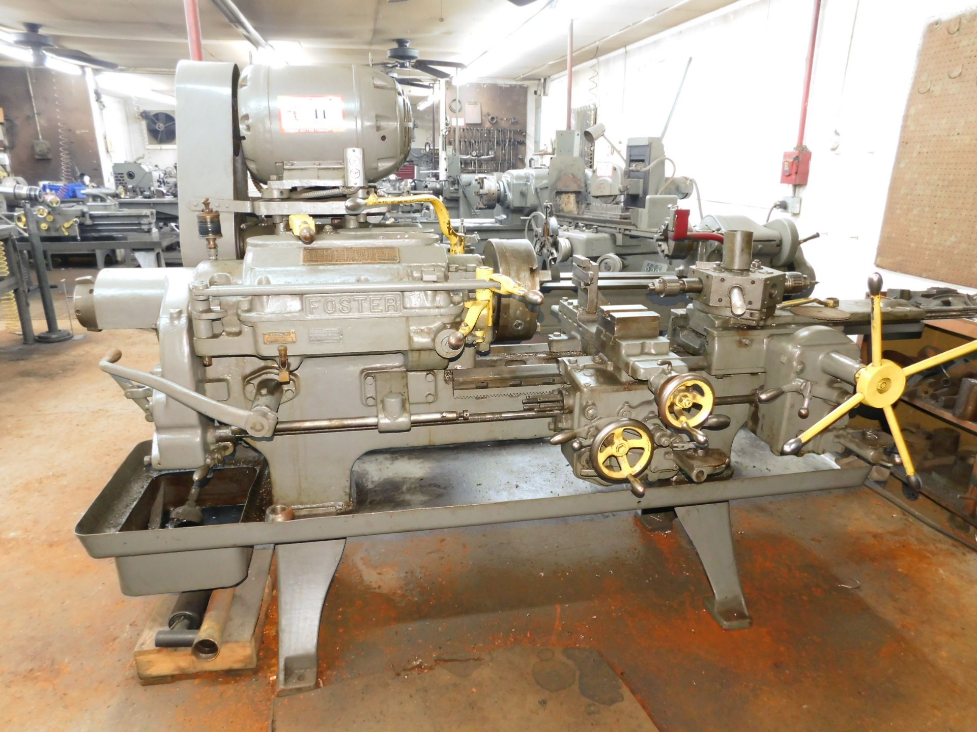 Foster Turret Lathe 17" Swing, 48" Bed