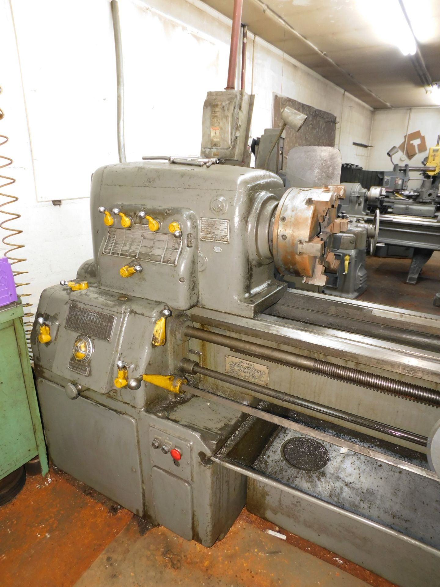 Monarch Engine Lathe, 22.5" Swing, 48" Between Centers, S/N: 37231 - Image 2 of 4