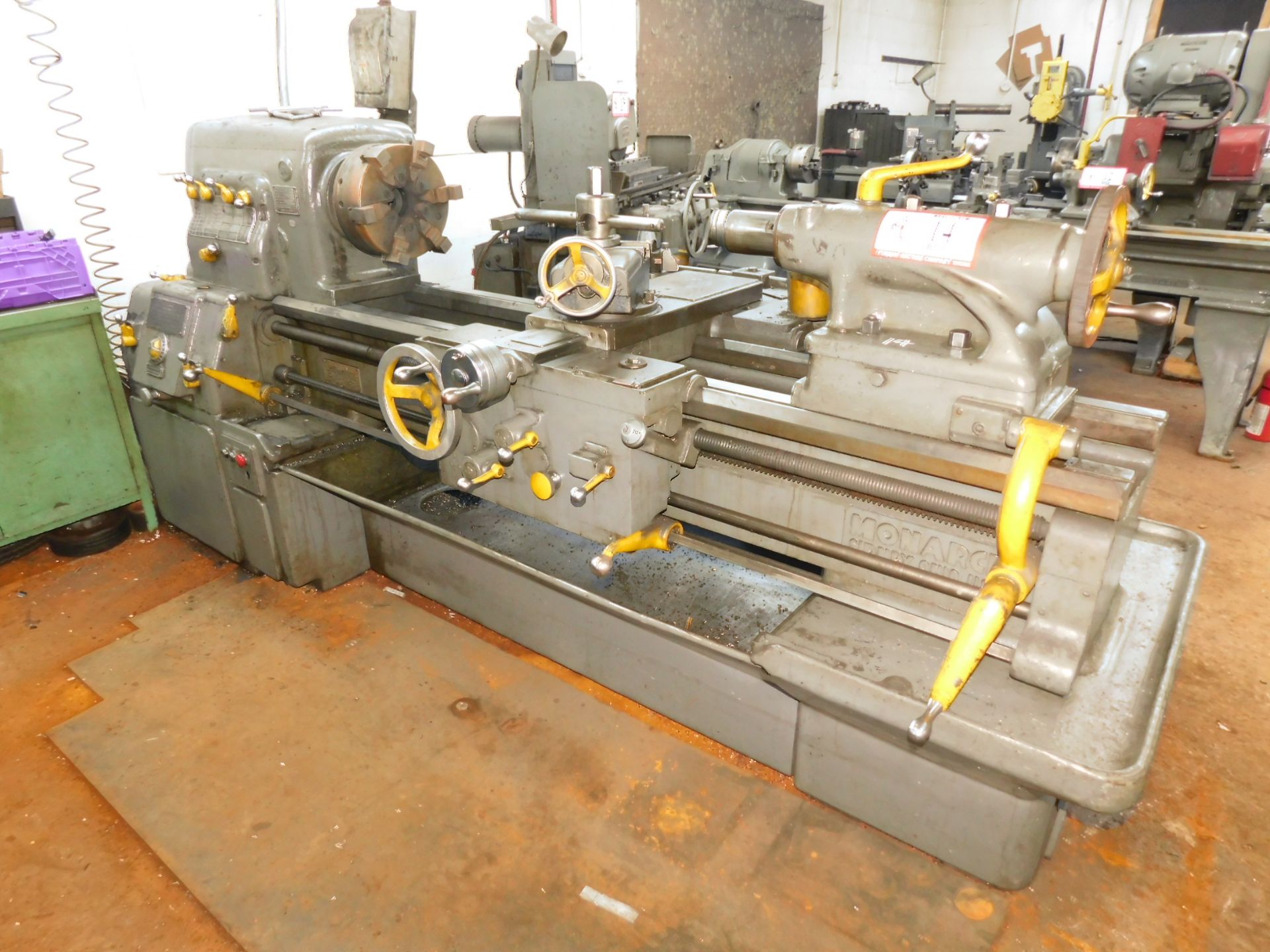 Monarch Engine Lathe, 22.5" Swing, 48" Between Centers, S/N: 37231