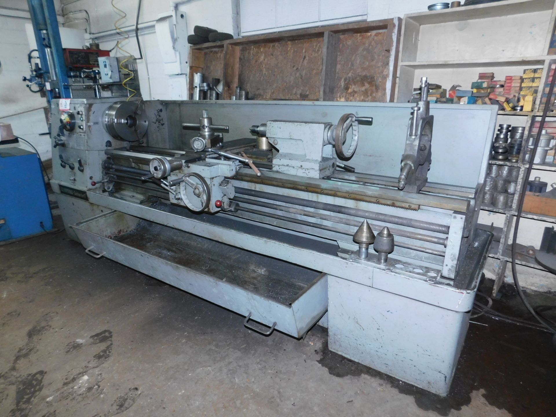 Clausing-Colechester 17" Swing, 72" Between Center Engine Lathe, Center Rest, Tool Holders, 3" - Image 2 of 3