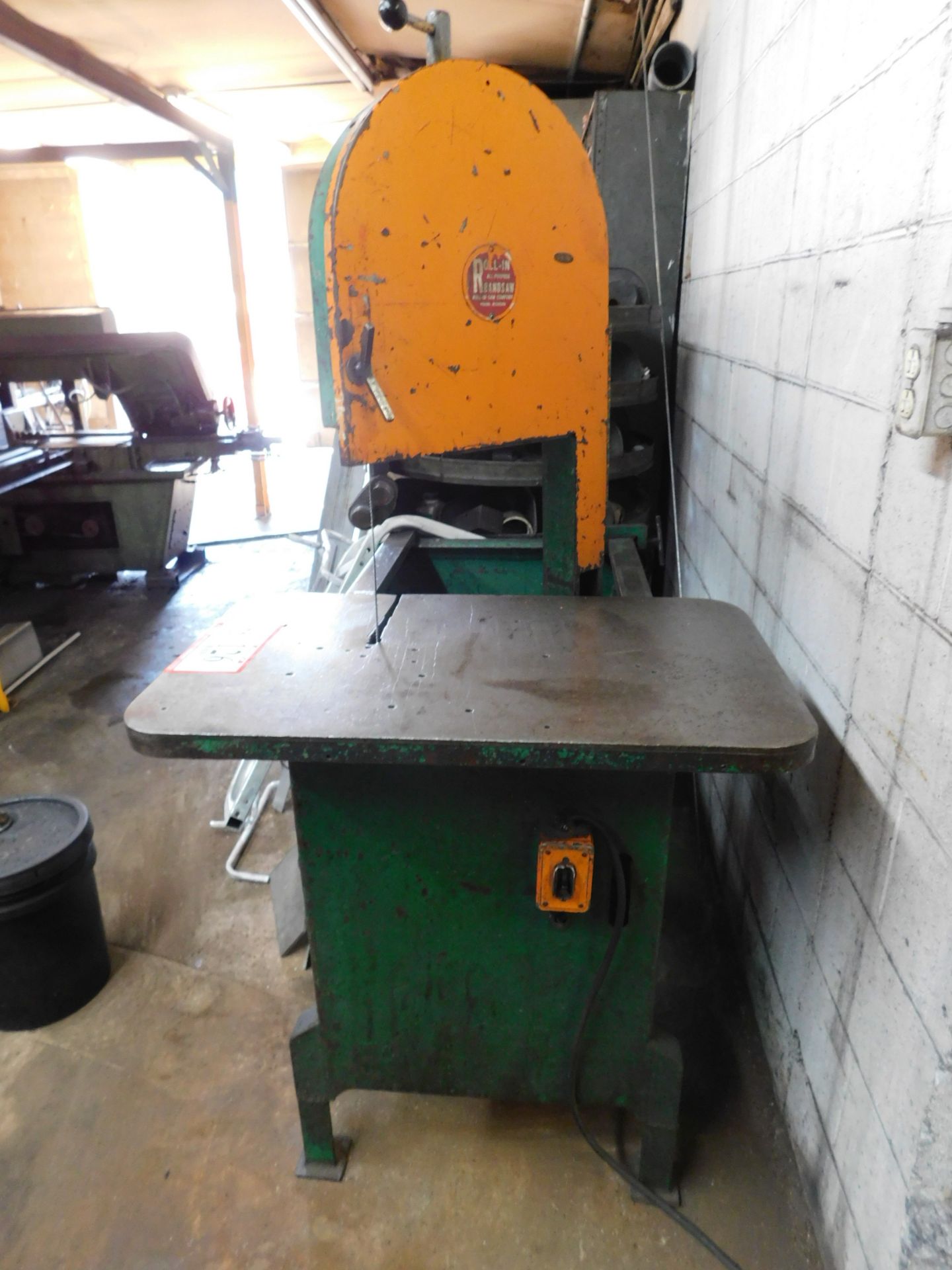 Roll-In All Purpose Band Saw, 8" Roll In