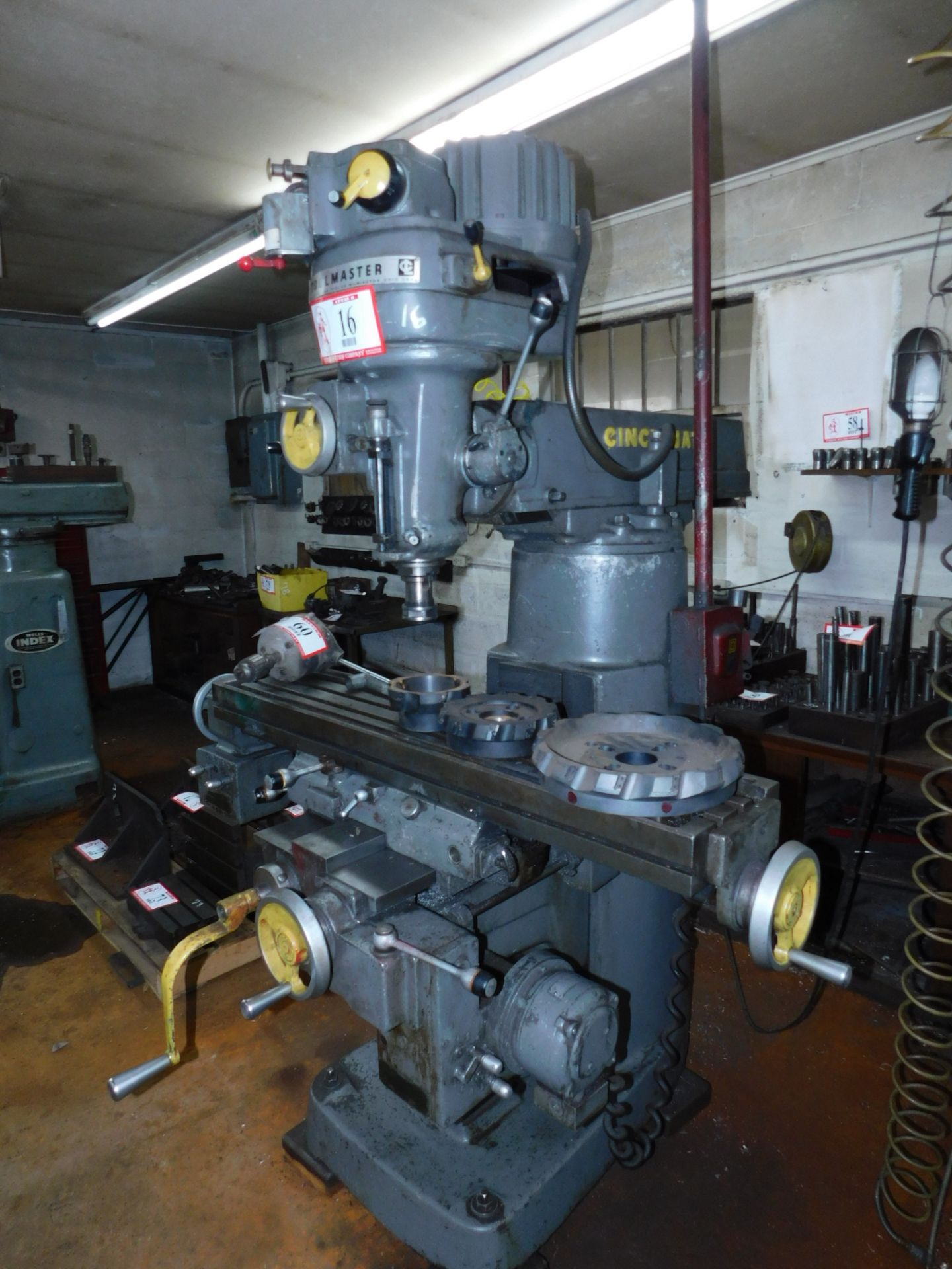 Cincinnati Lathe & Tool Co. Tool Master Vertical Milling Machine - Image 2 of 2