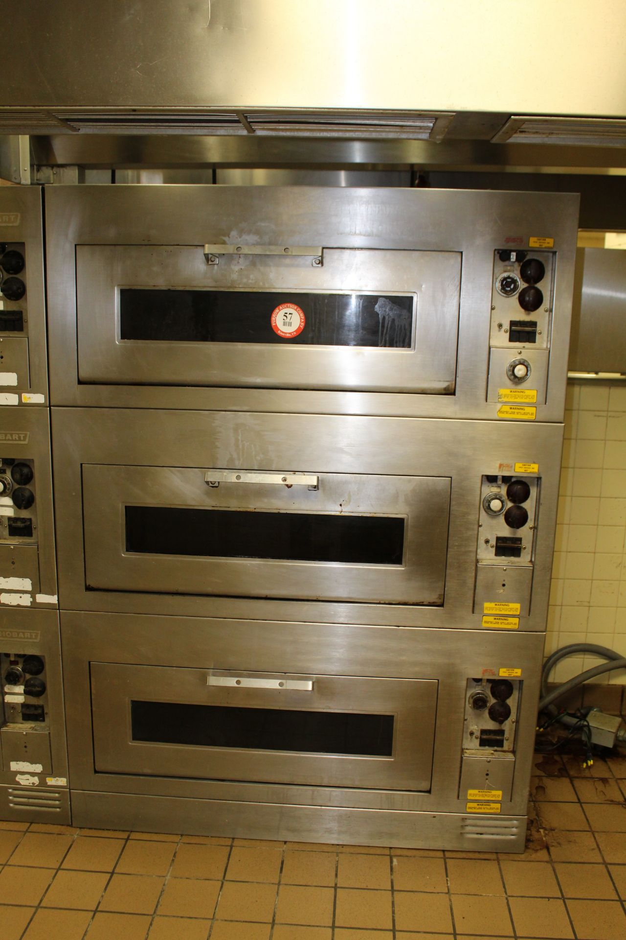 Hobart Triple Stack Electric Oven