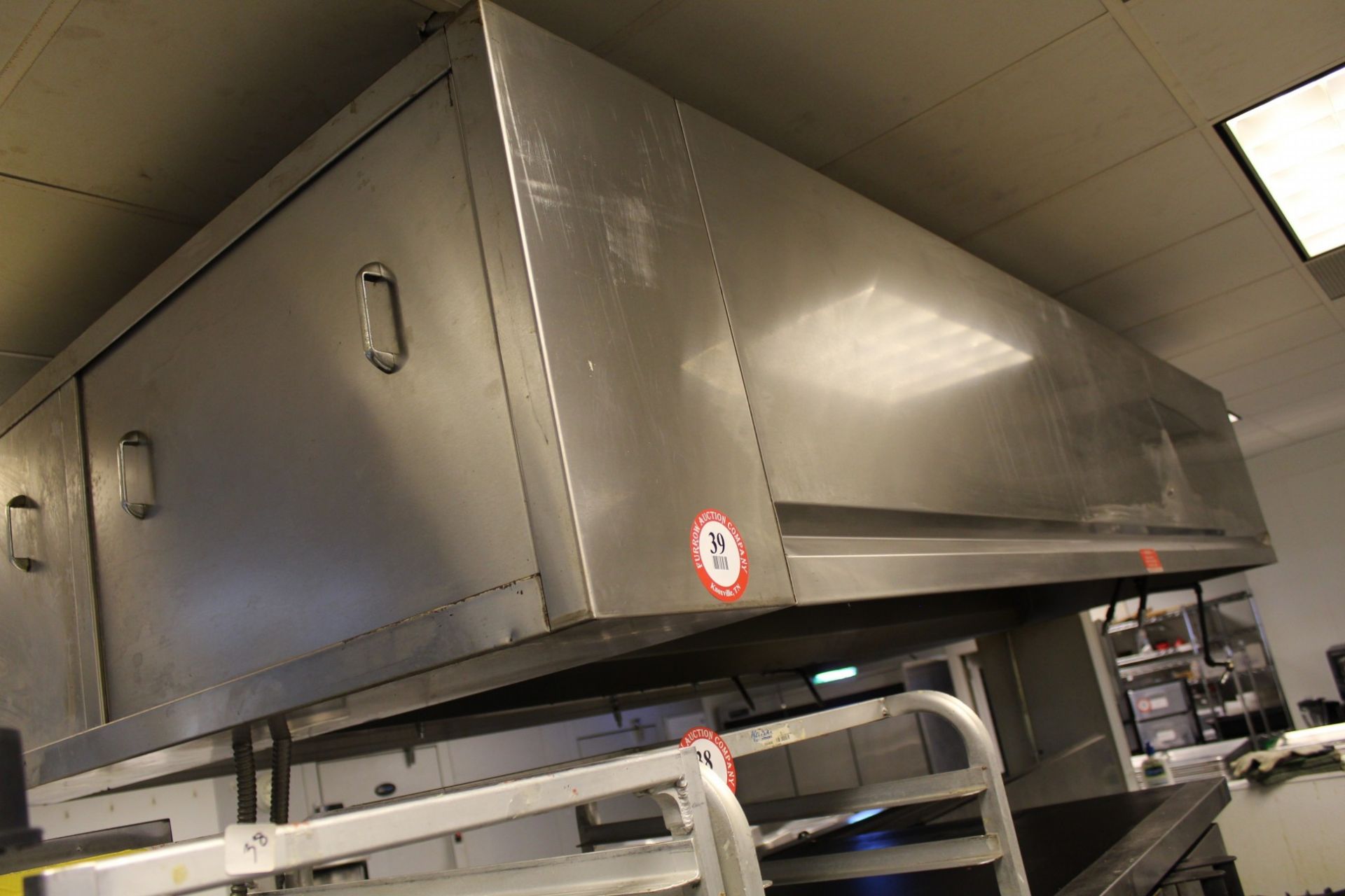 Aerolator Systems 132" x 72" Stainless Steel Exhaust Hood w/ Fire Suppression System & Fans