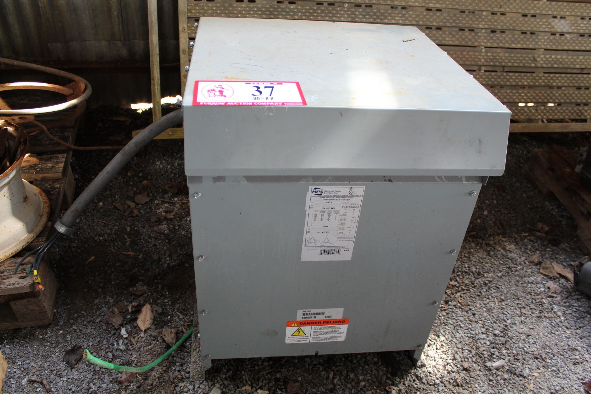 Hammond Power Solutions 30 KVA 480 Volt/ 240 Volt Dry Transformer