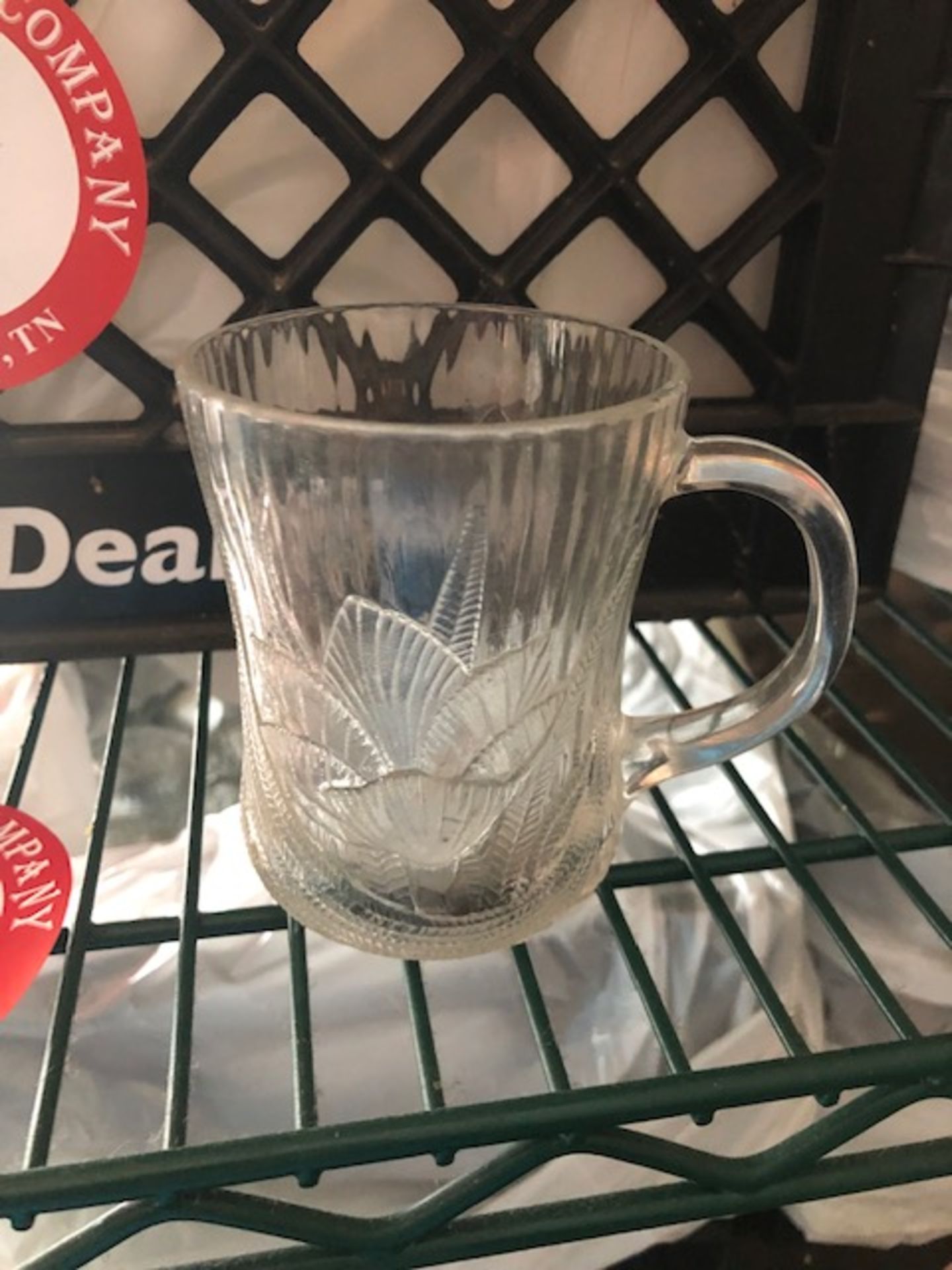 (234) Clear Glass Cups