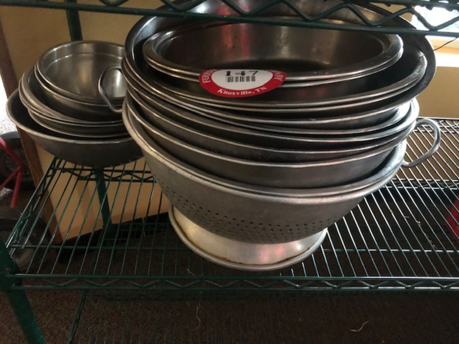 (16) Assorted SS Mixing Bowls and (1) Colander