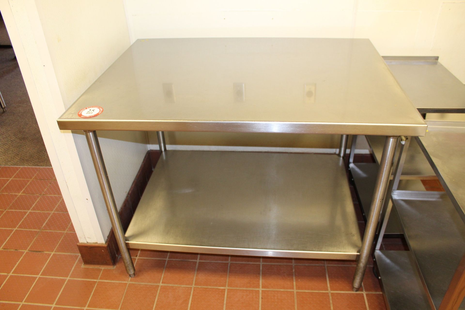 Stainless Steel Table 48" x 36"