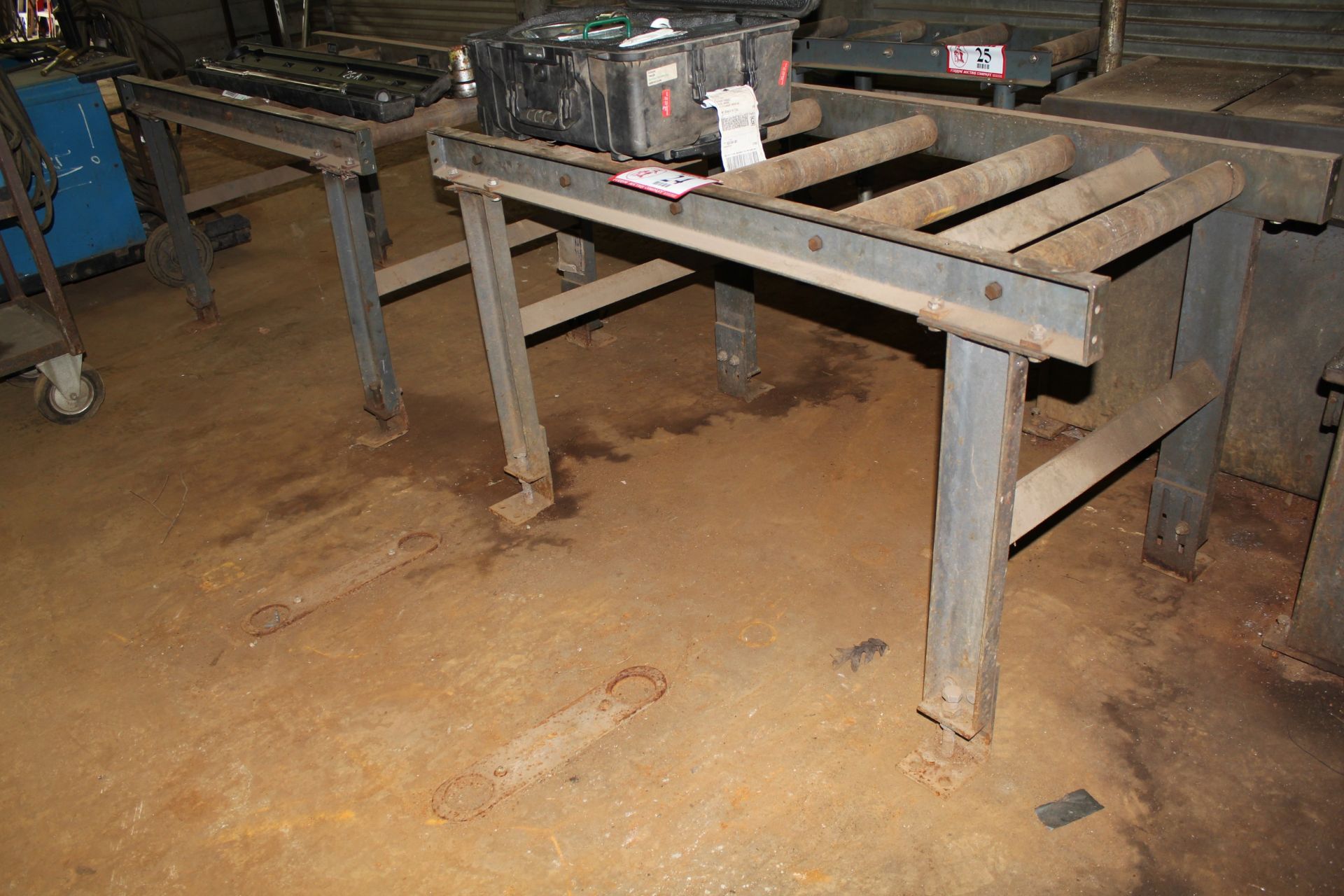 (2) Sections of Roller Conveyors 26" x 60"