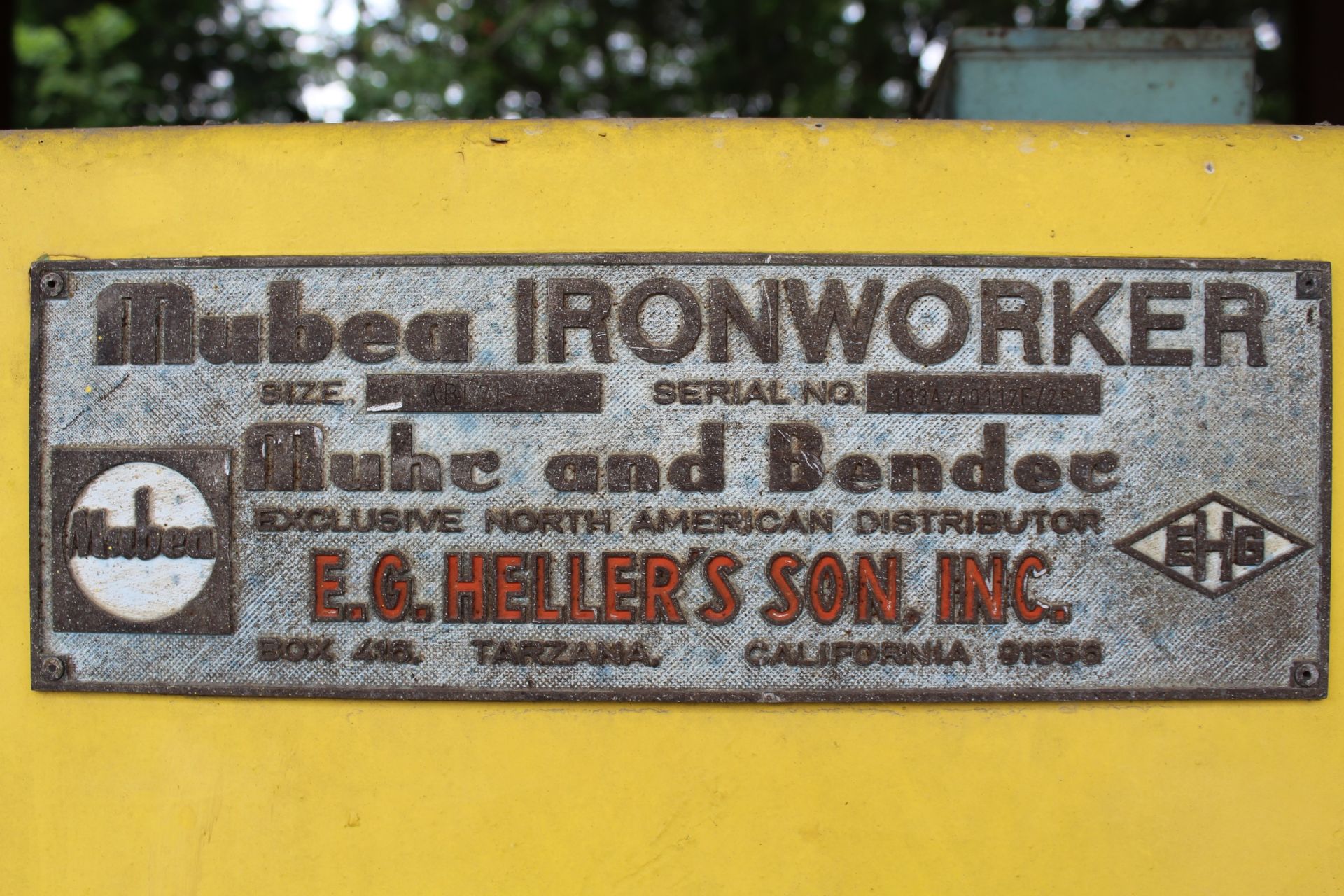 Mubea Size KBL71-5 Ironworker 71 Ton - Image 3 of 4