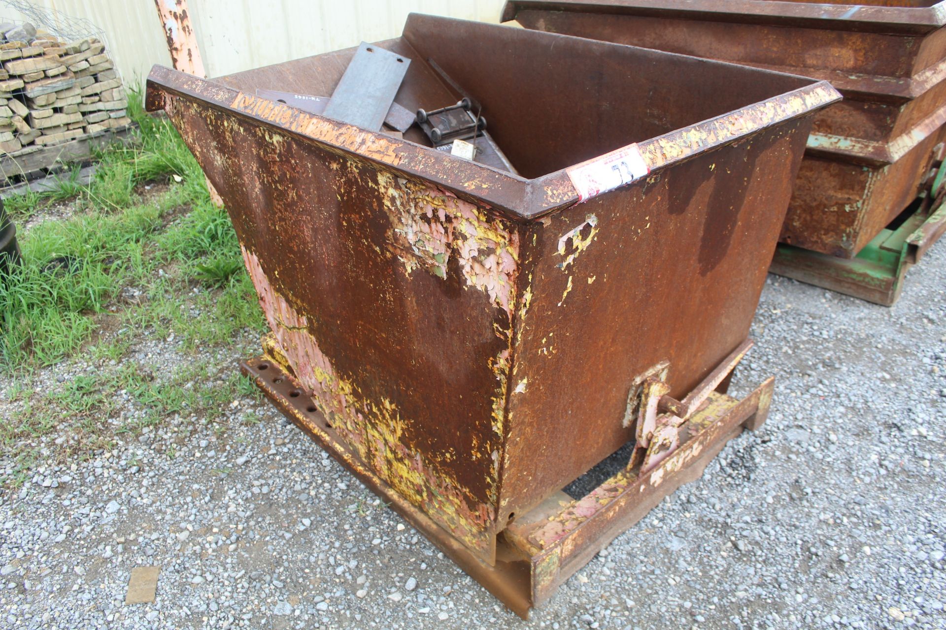 Metal Dump Hopper