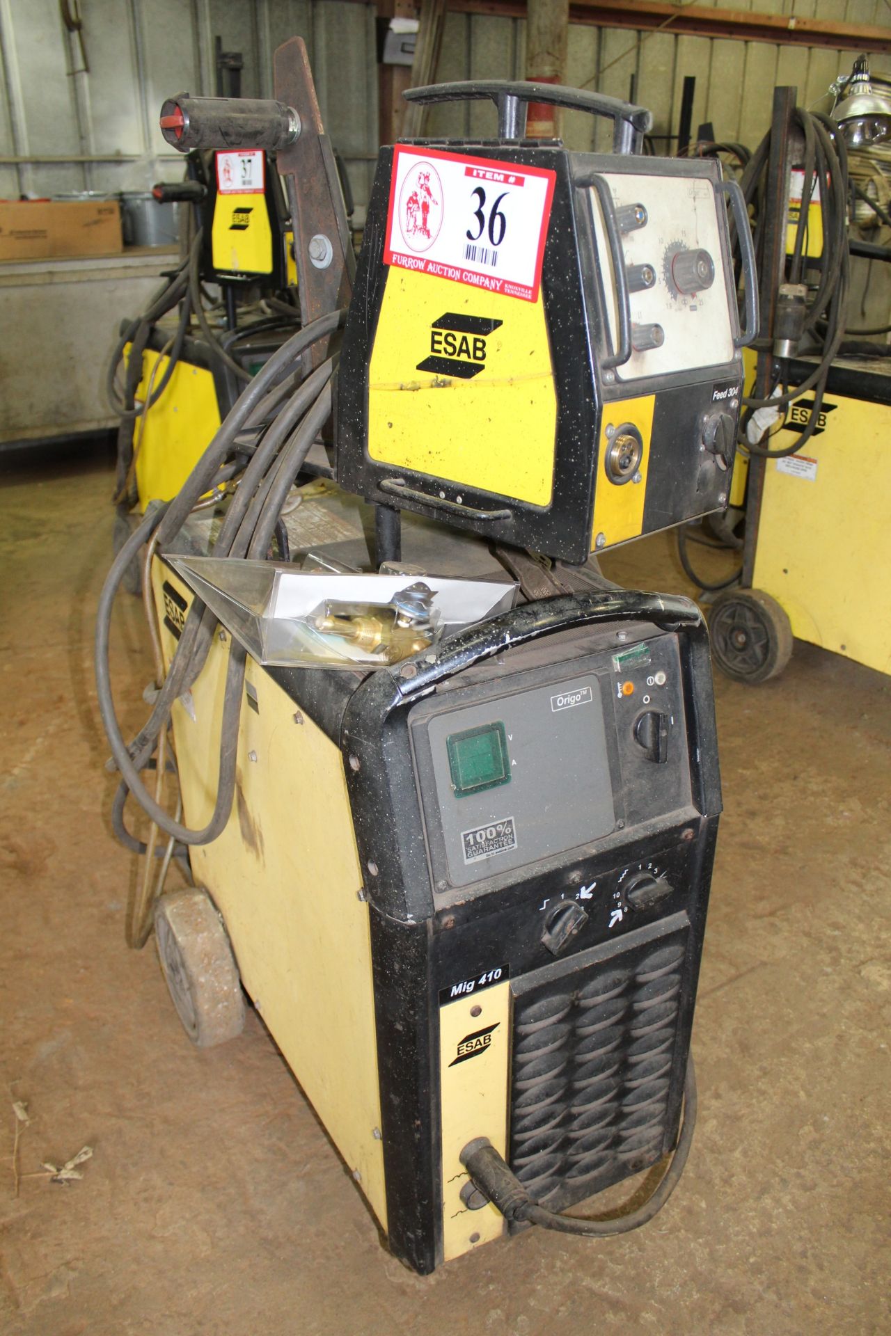 ESAB Mig 410 Welder w/ ESAB 304 Wire Feed