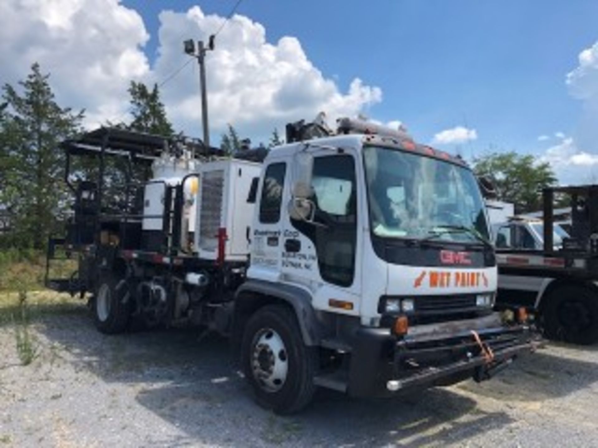 2017 MRL Model 1-165-AA Striping Unit s/n 17115, Mounted on 2001 GMC T6500 VIN 1GDK7C1CX1J505954 - Image 8 of 10