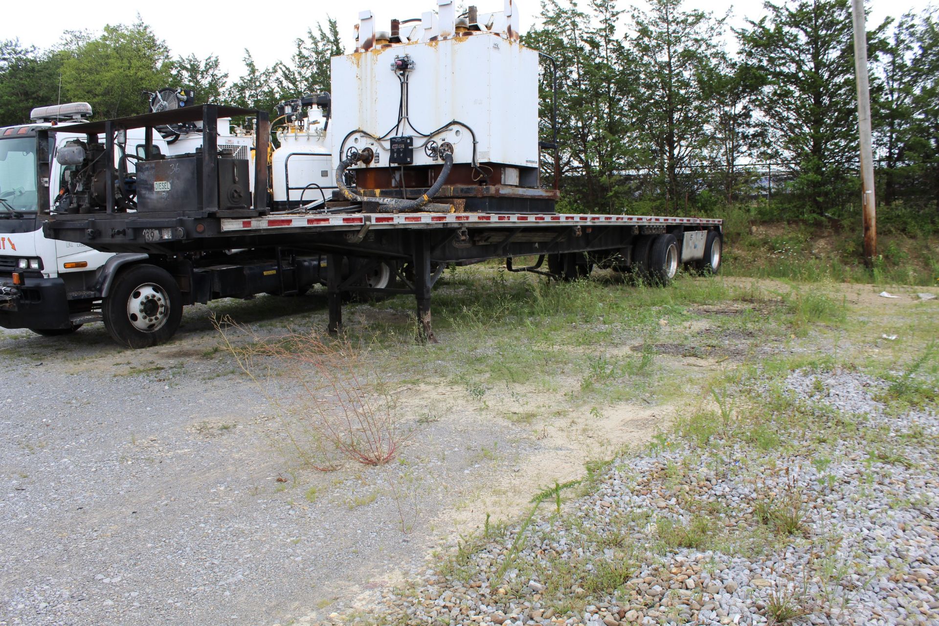 1995 Fontaine 48' Spread Axle Trailer, Aluminum Bed, Steel Frame, Model LFTW-5-8048WSAK - Image 2 of 3