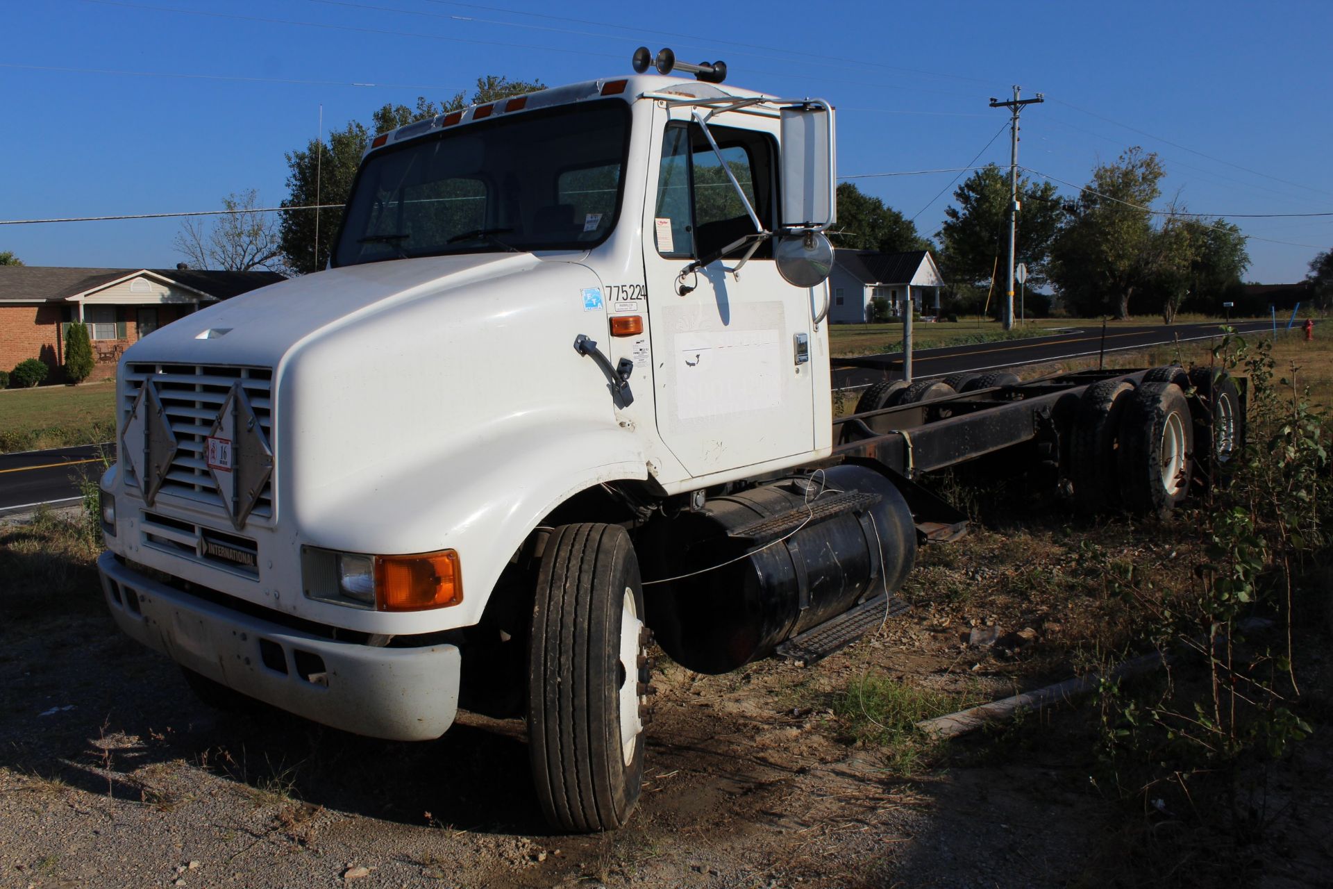 2002 International 8100 Cab & Double Framed Chassis, ISX Cummins, 10-Speed Trans., 462,724 Miles