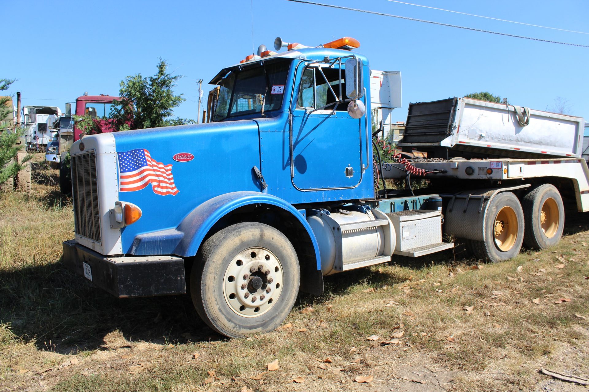 1988 Peterbilt 357 Day Cab Road Tractor, Diesel, 9-Speed, ODO 219,628