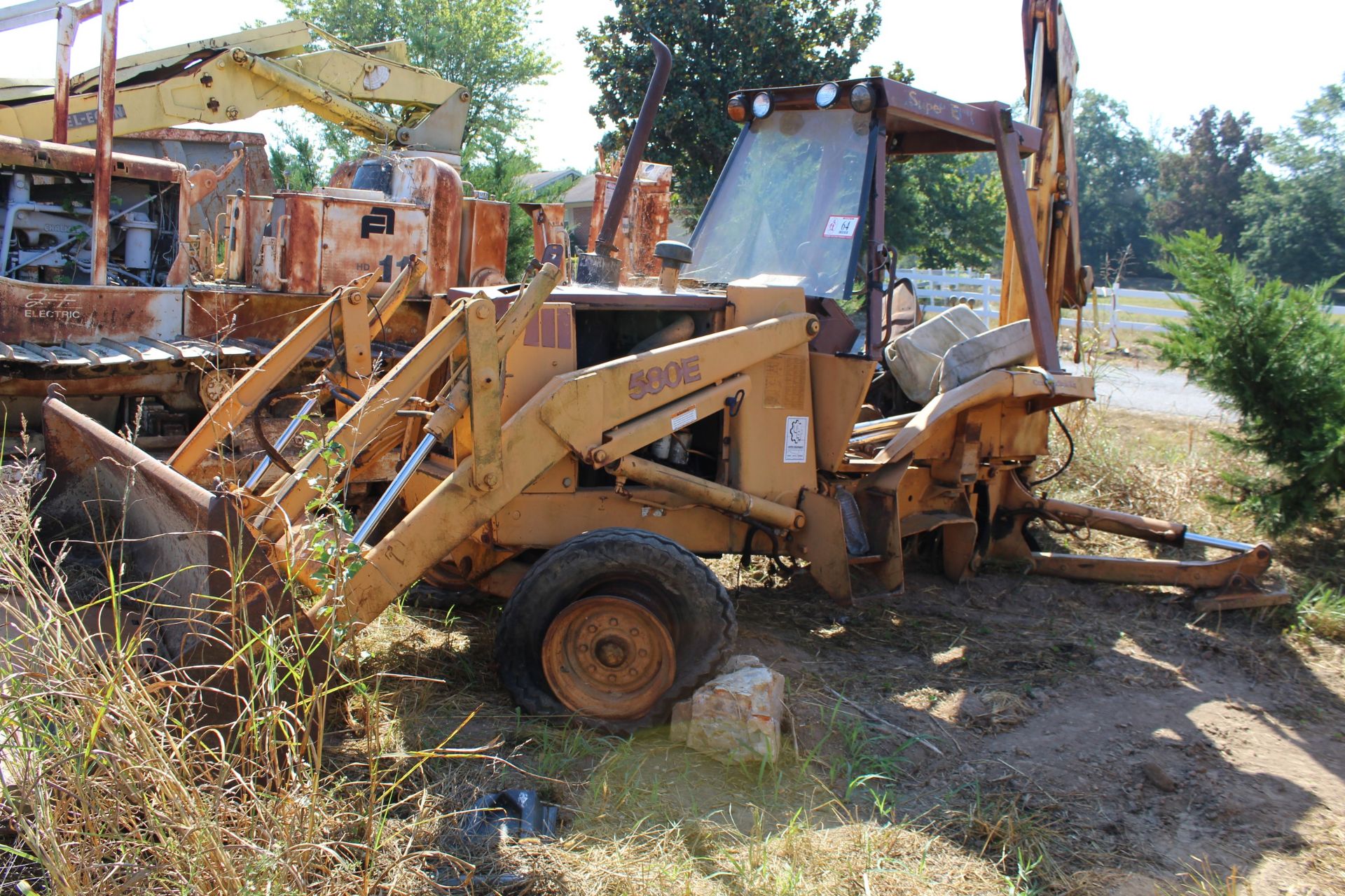 Case 580E Loader/ Backhoe, Salvage