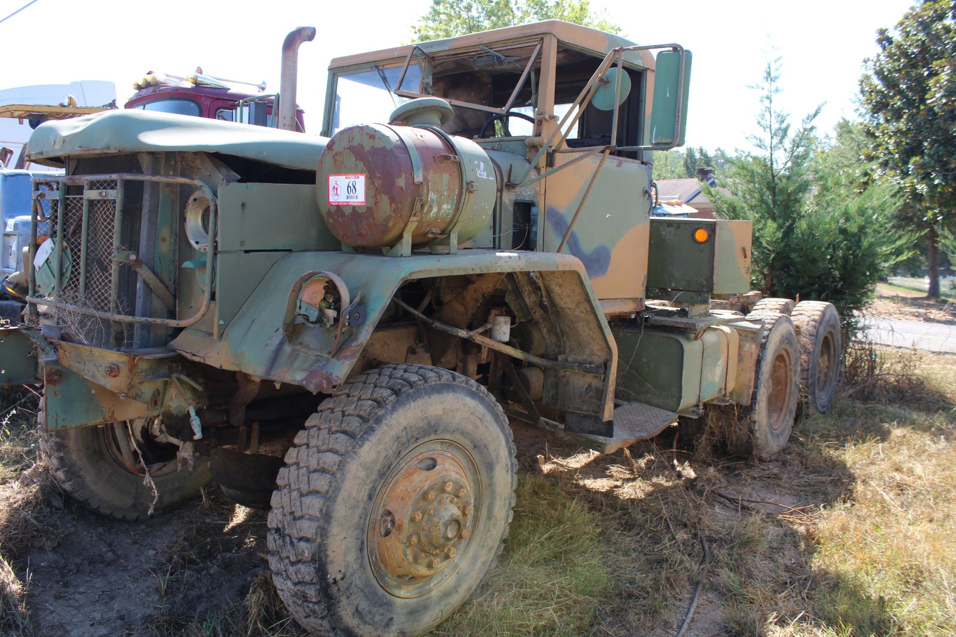 Military 6 x 6 Road Tractor