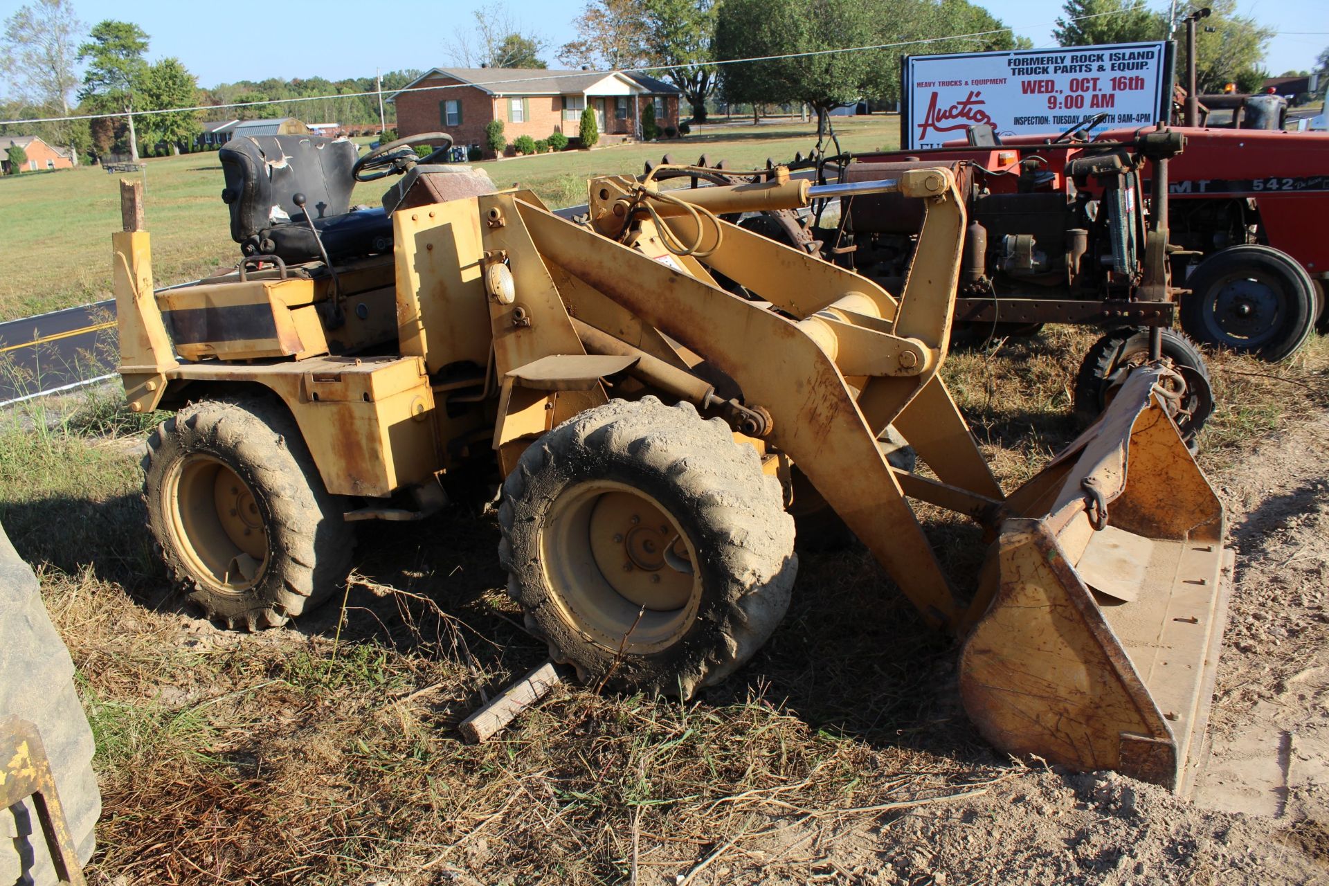 Mitsubishi Model WS200A Articulating Wheel Loader s/n 4W000263 - Image 2 of 2