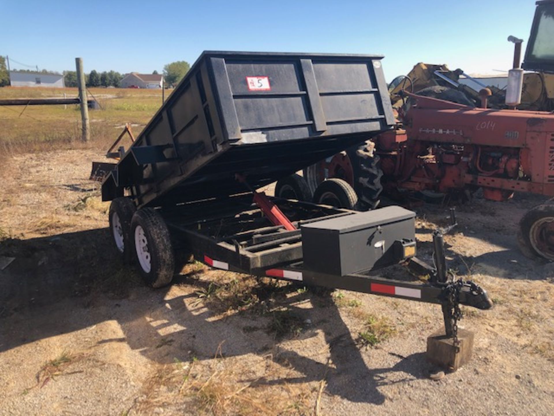 Dump Trailer 8’ x 5’ Tandem Axle - No Title