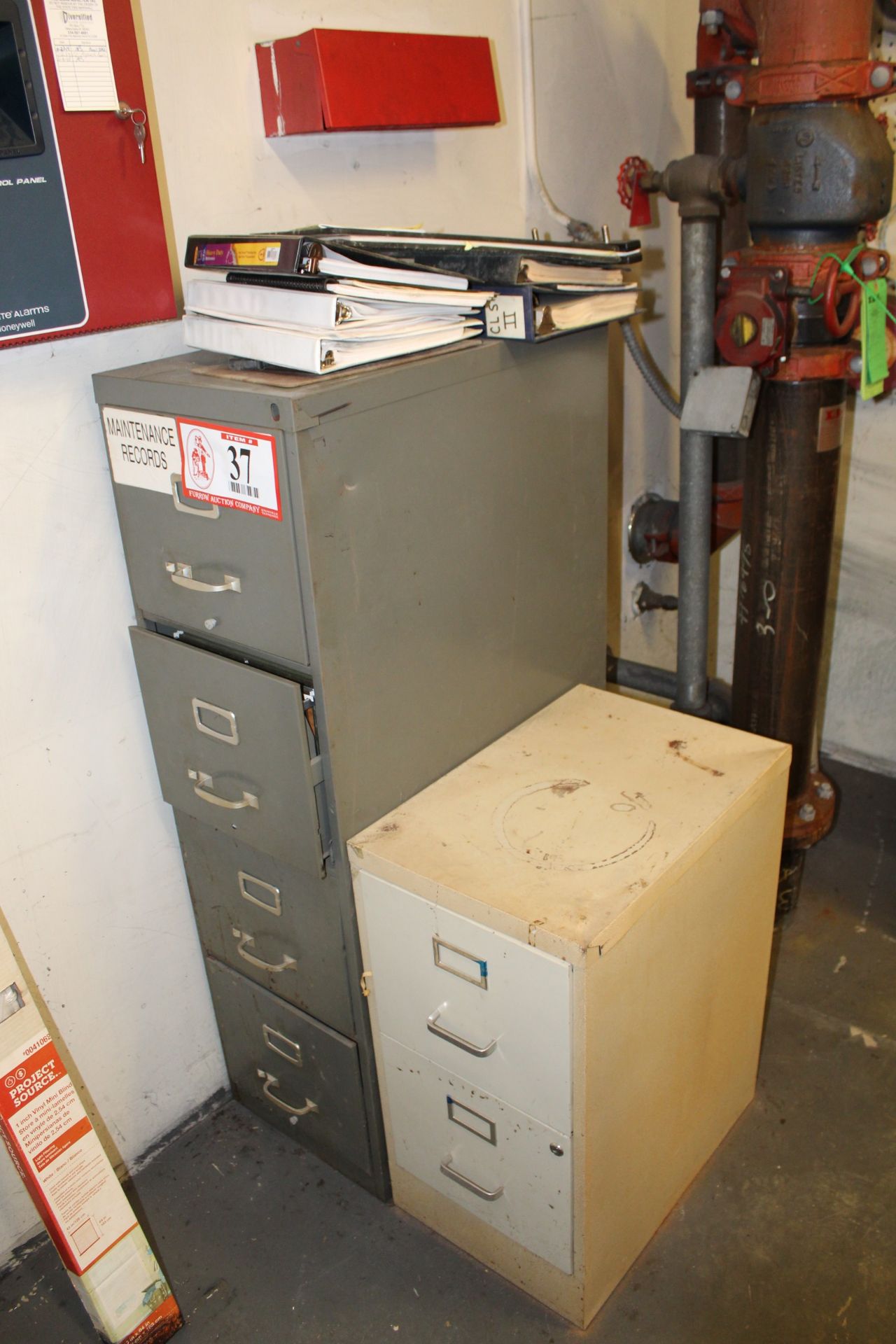 4 Drawer Metal File Cabinet, 2-Drawer Metal File Cabinet