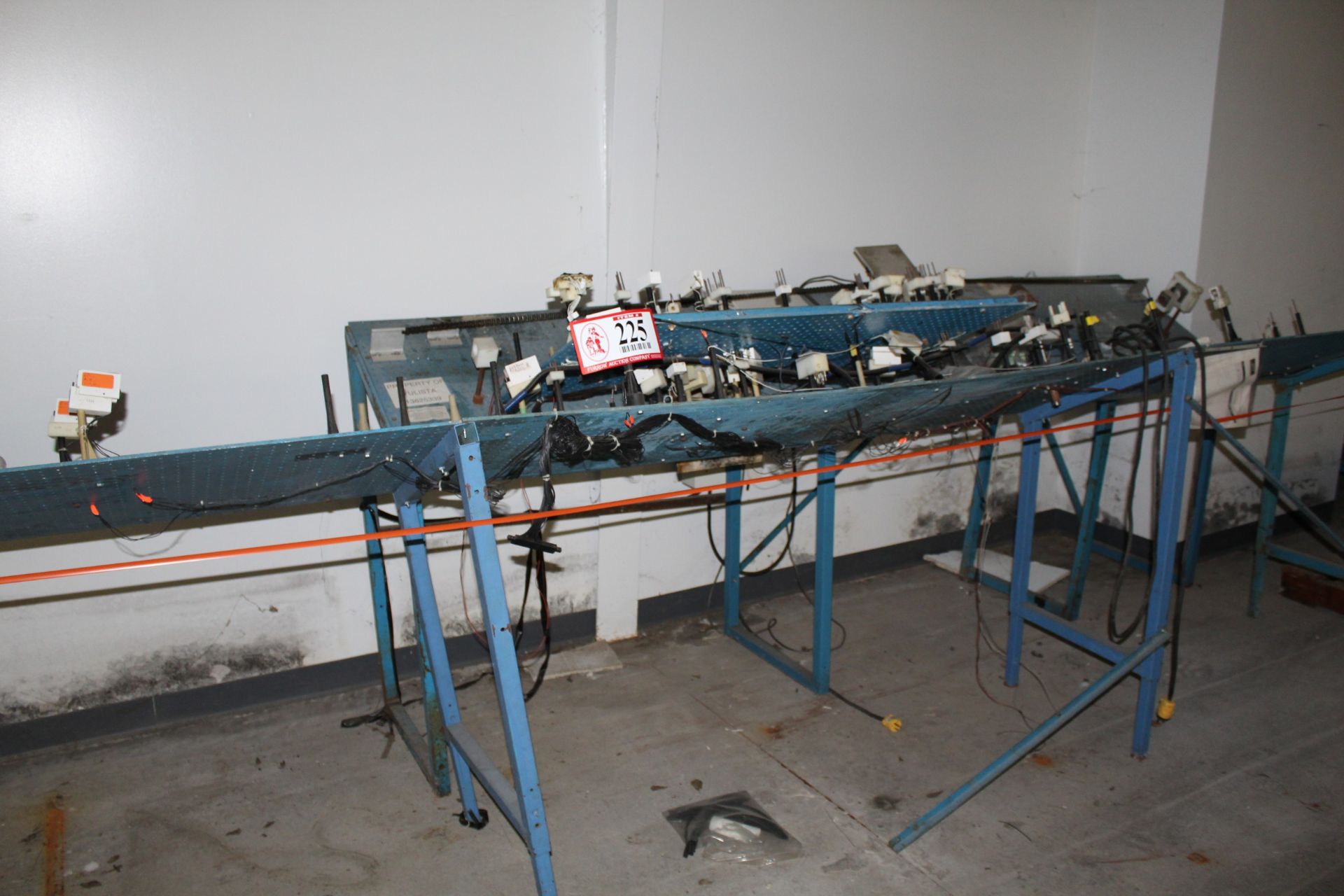(11) Metal Racks & Contents To Include: Various Sized Wire Harness, Wiring Harness Assembly Stations - Image 2 of 4