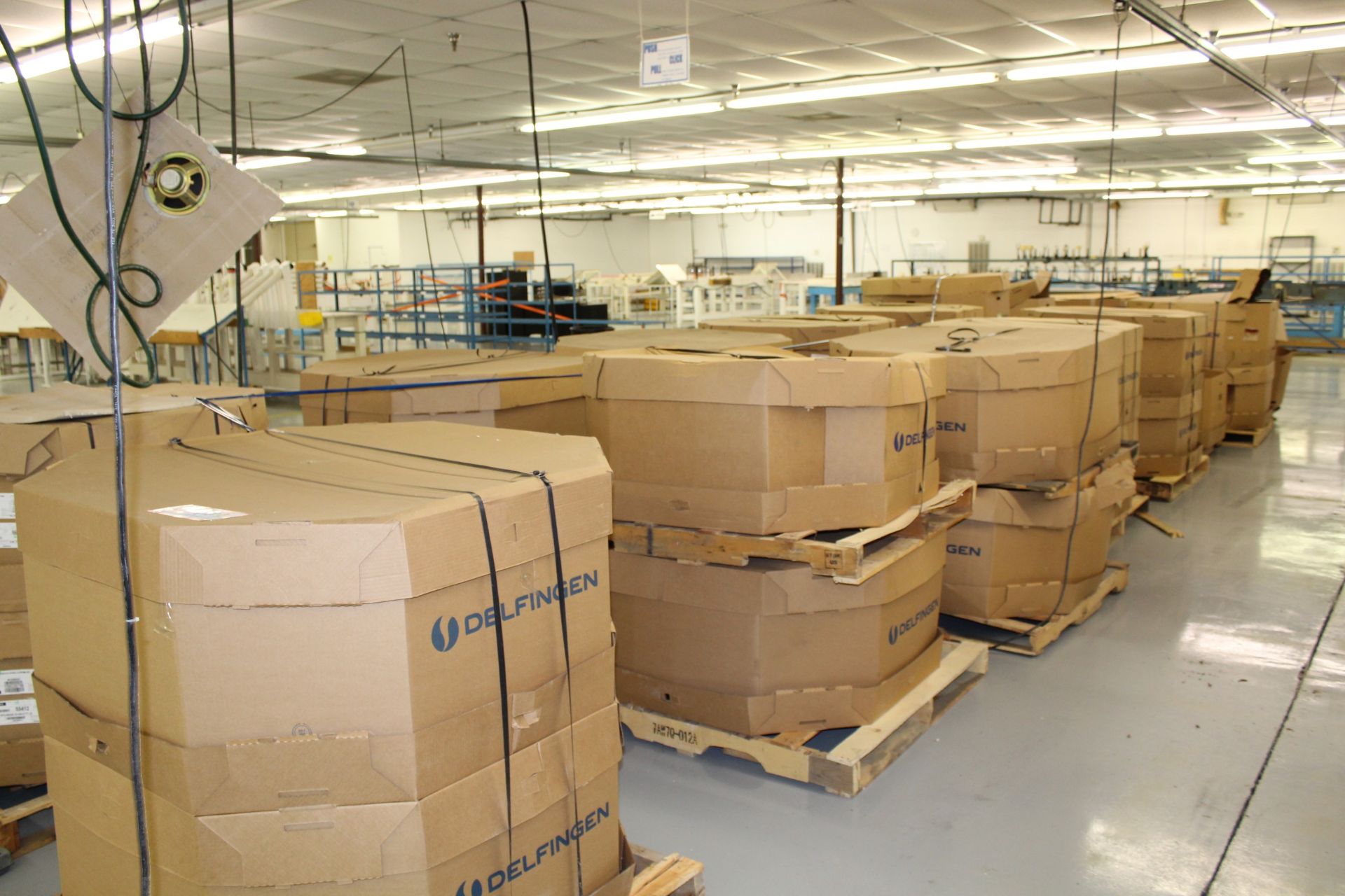 (20) Pallets Delfingen Convoluted Tubing/Wire Wrap, Some Foil Containers, Some Cuts, Various Sizes - Image 5 of 5