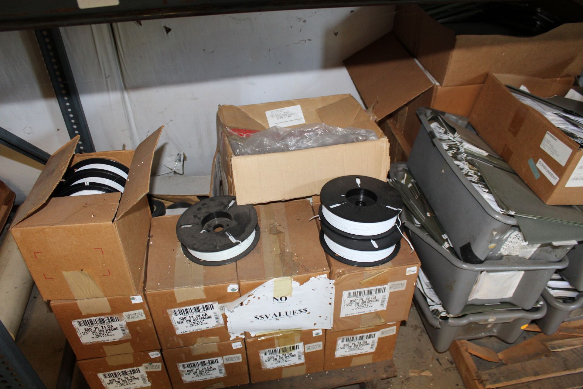 Contents of (2) Sections Pallet Racking To Include: Wire Harness Connectors, Wire Spacing, - Image 2 of 4