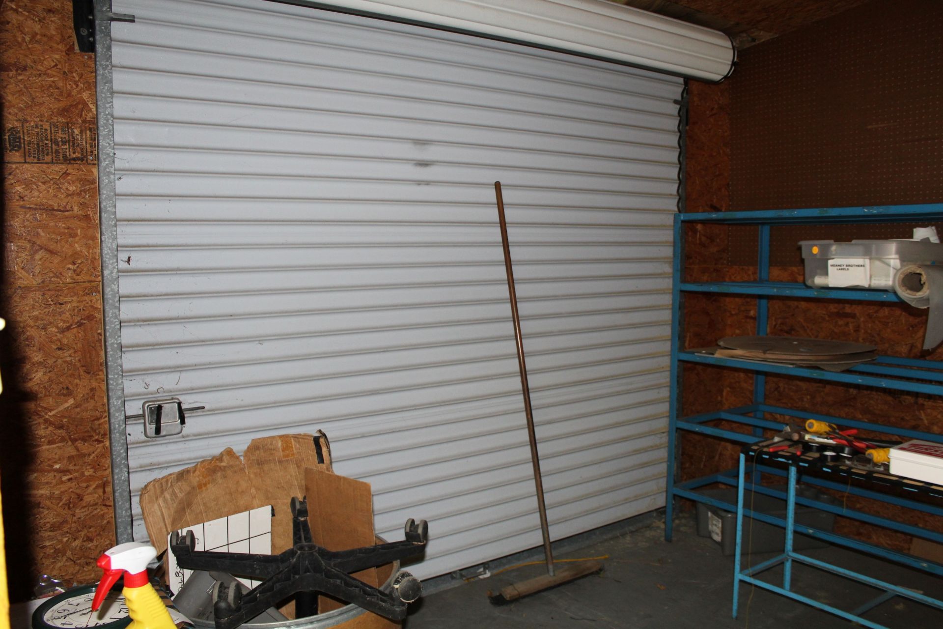 Thrifty Metal Sided 10 x 16 Storage Building w/ Contents, (6) Chairs, Fan, (3) Electric Heaters, (2) - Image 5 of 5