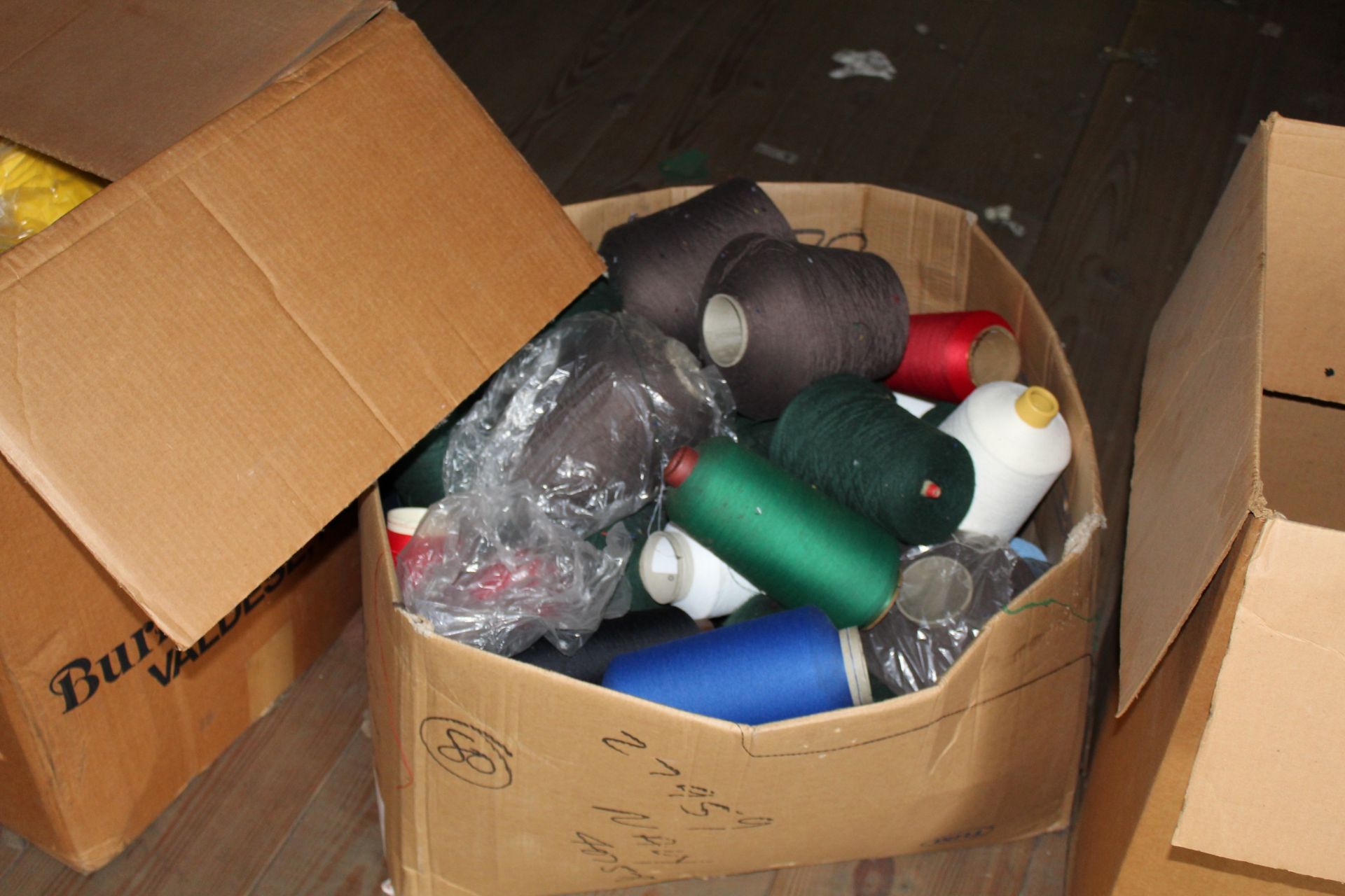 Large Quantity of Assorted Thread, Yard, Etc in Approx (45) Boxes and Assorted Material On Pallet - Image 5 of 5