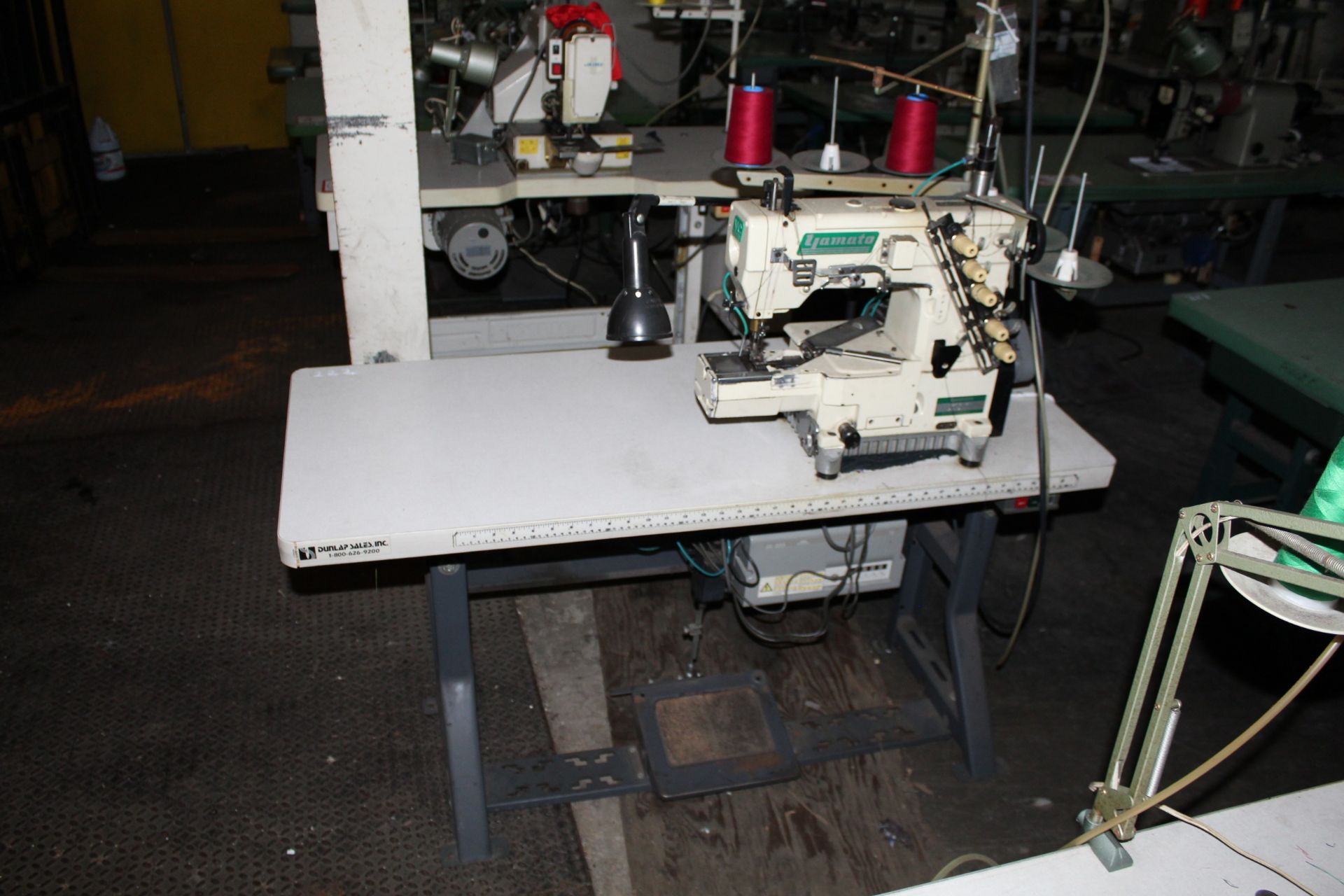 (2) Yomato Model VC2713-1561-1 2 Needle Sewing Machines - Image 2 of 3