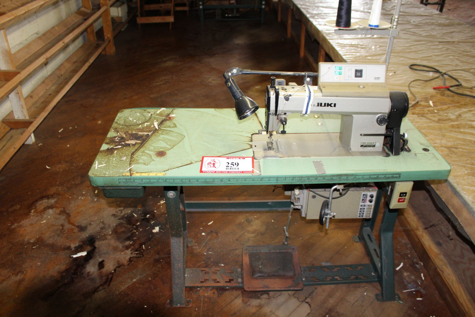Juki Model DLL-5550-6 Single Needle Sewing Machine