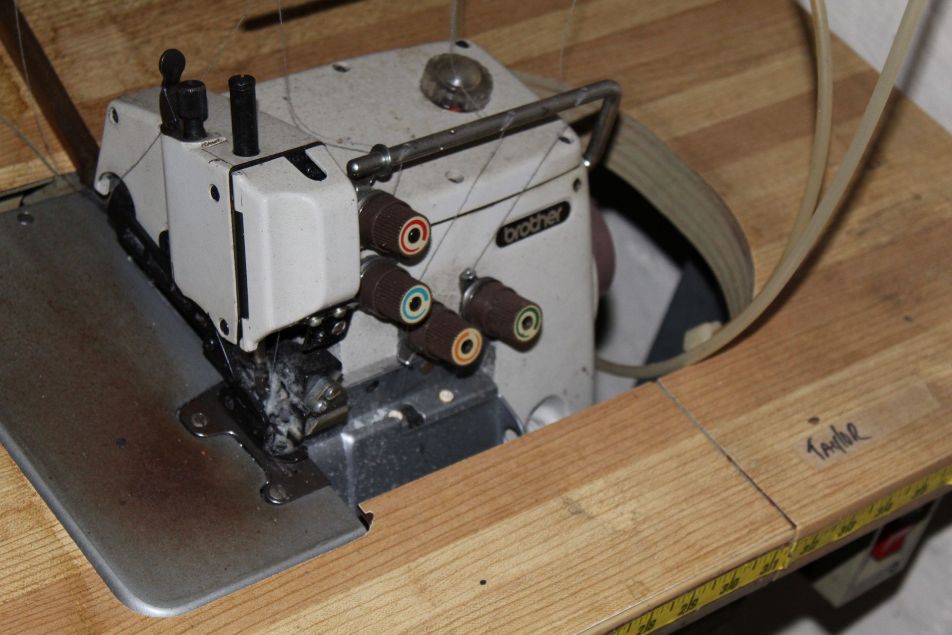 Brother Serger Sewing Machine, (2) Rimoldi 27-00-327 and (1) Union Special Serger - Image 2 of 5