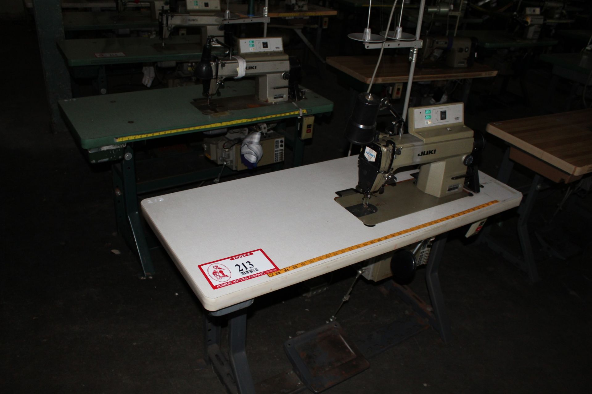 (2) Juki DL-5550-6 Single Needle Sewing Machines