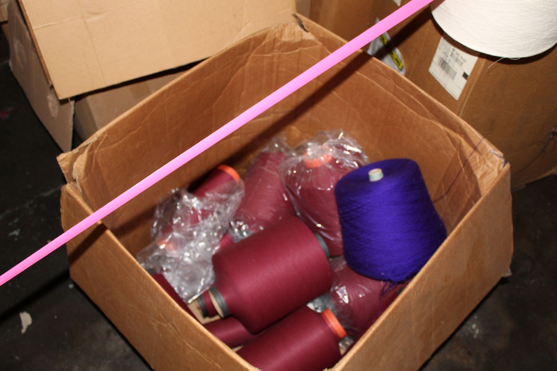 Approx (40) Boxes: Various Threads, Yarns-Assorted Colors - Image 3 of 3