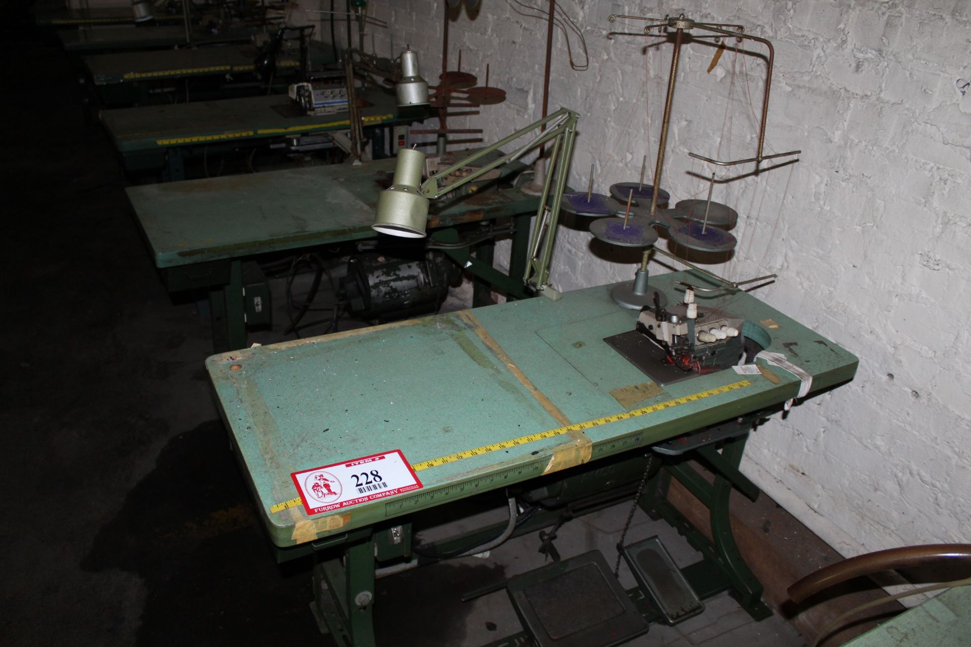 (4) Sewing Machines, (3) Rimoldi 229-00-12 & Rimoldi 327 & (1) Juki MO-2504