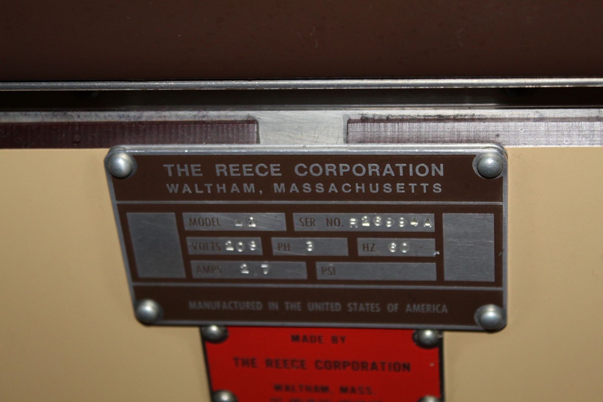 Reece Model 42 Pocket Machine - Image 3 of 3