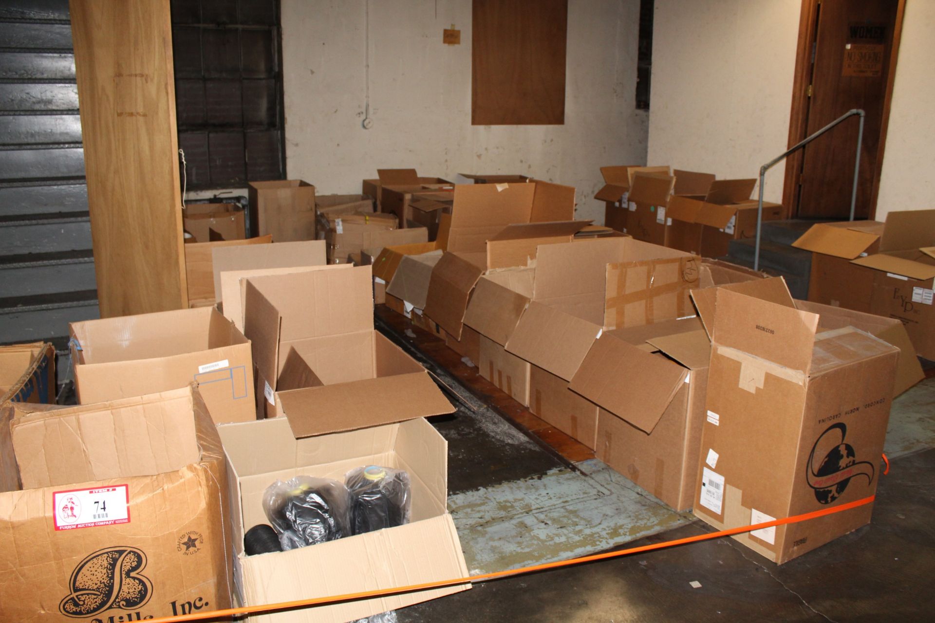 Approx (38) Boxes: Various Threads, Yarns-Assorted Colors, Over 1,000 Cones Of Various Colors of Tex